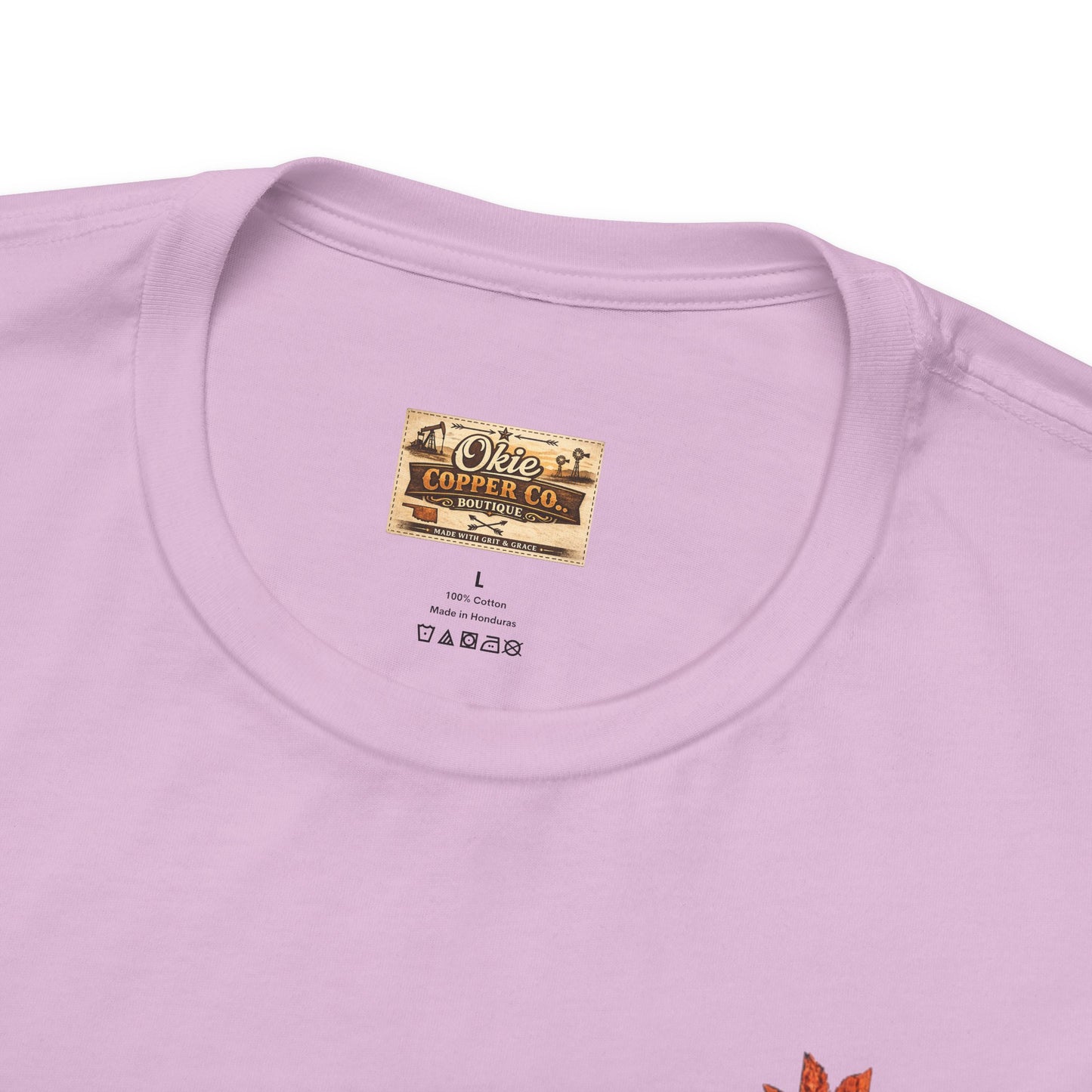 Autumn Highland Cow Tee — Fall Pumpkin Latte Graphic T-Shirt