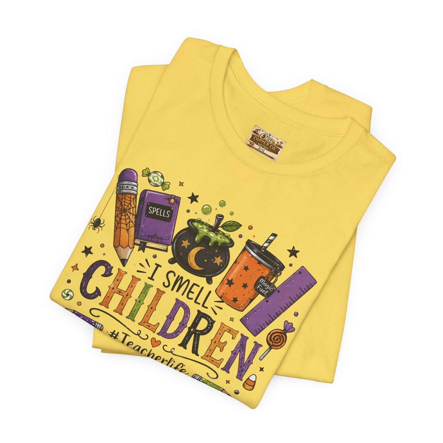 I Smell Children Halloween Teacher T-Shirt