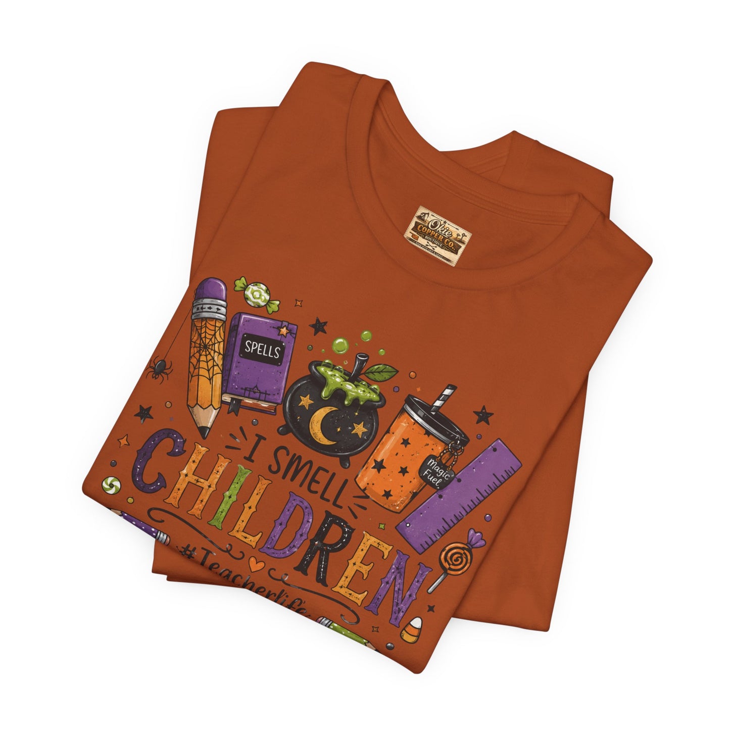 I Smell Children Halloween Teacher T-Shirt