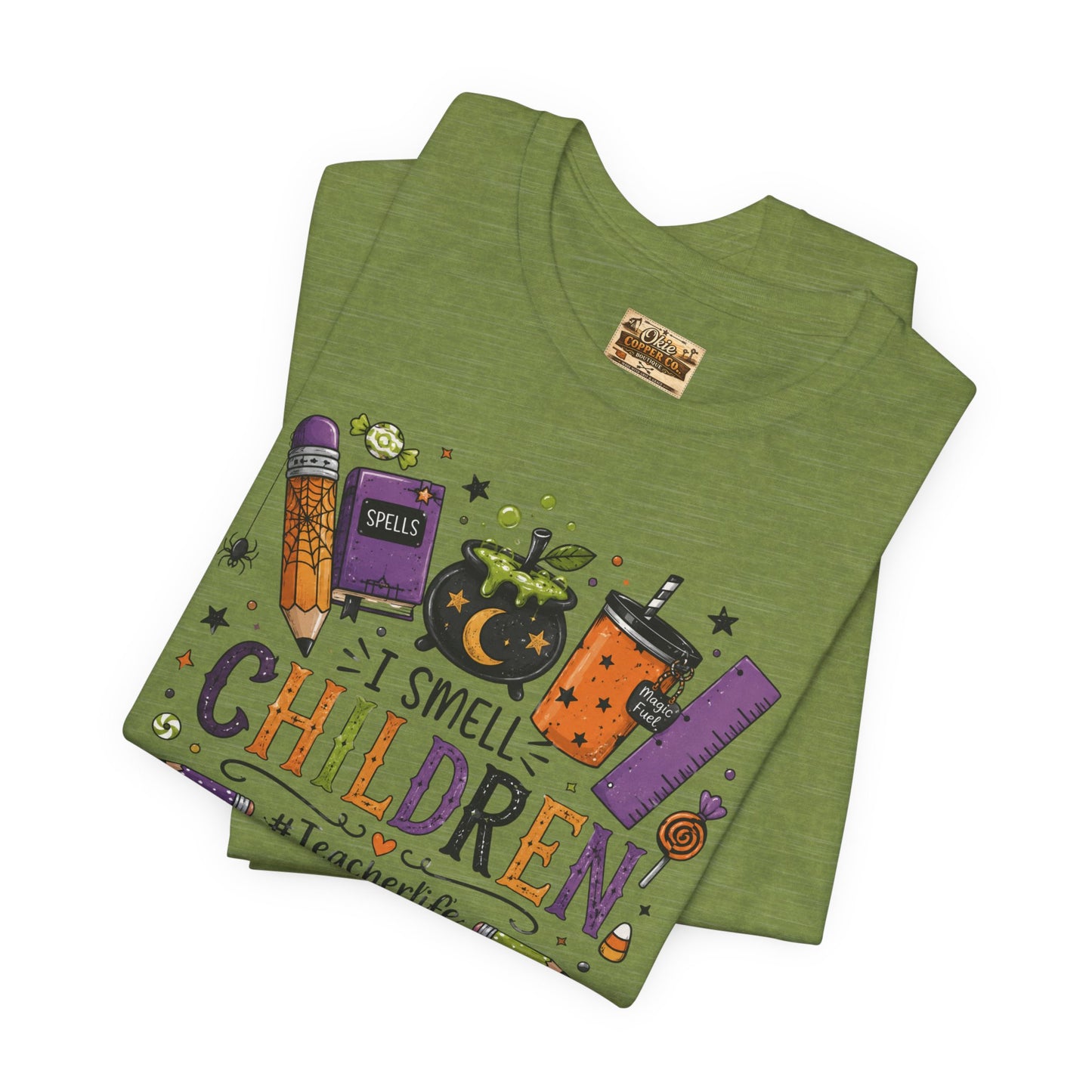 I Smell Children Halloween Teacher T-Shirt