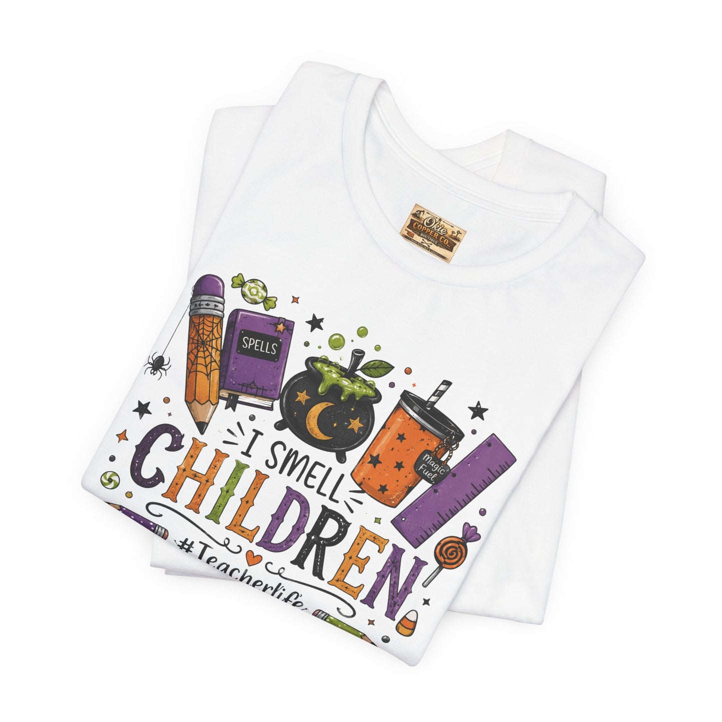 I Smell Children Halloween Teacher T-Shirt