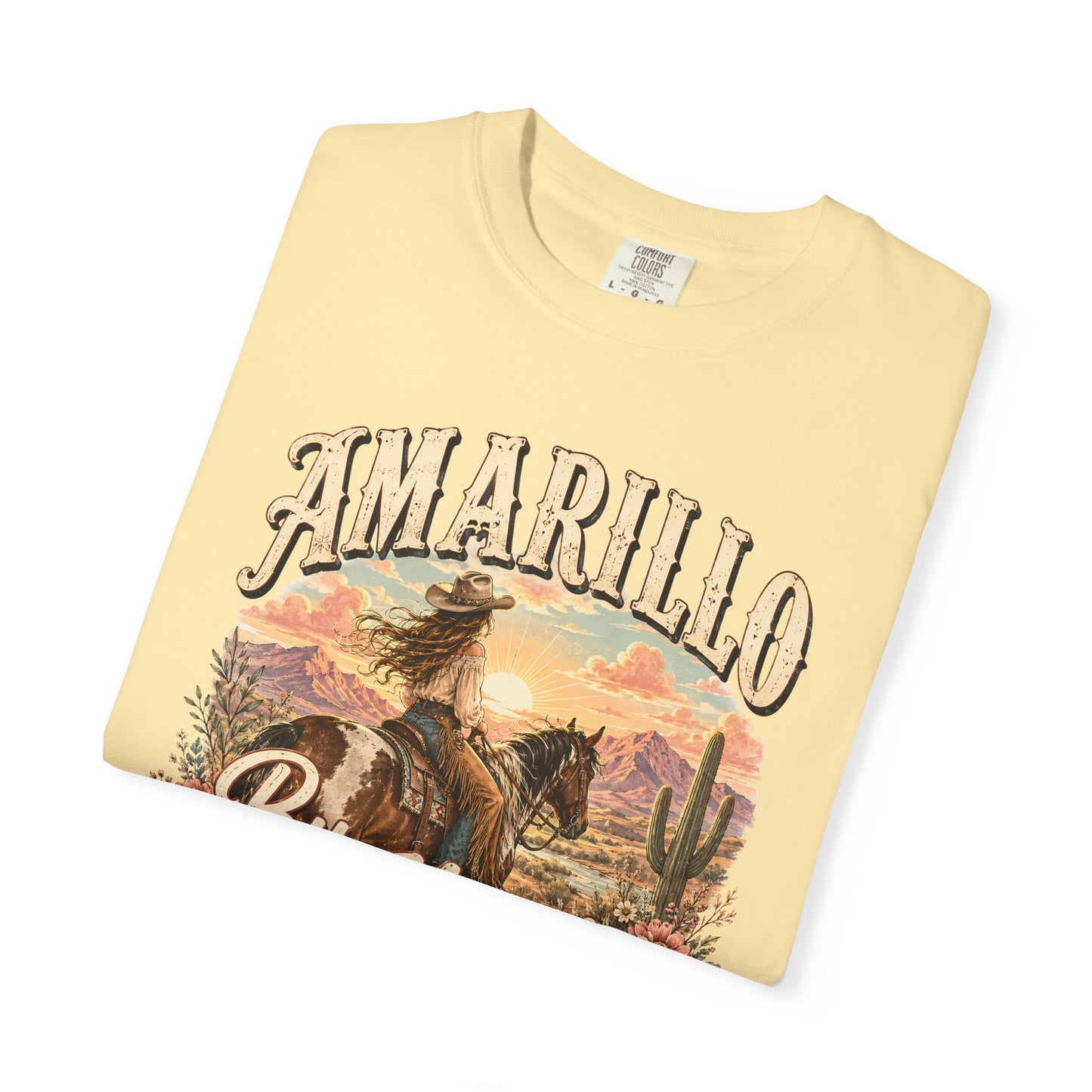 Amarillo By Morning Cowboy T-Shirt — Western Rodeo Graphic Tee