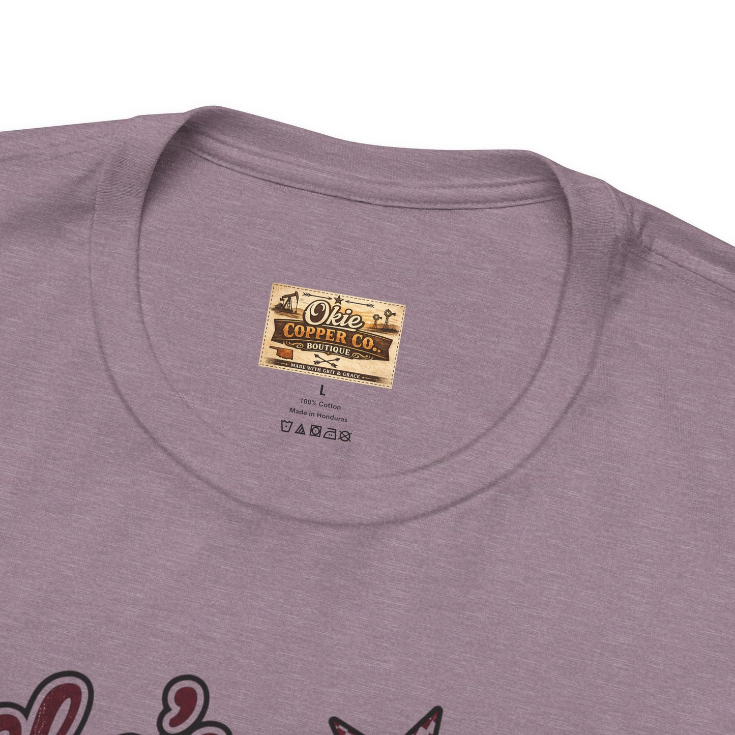 She's from Jenks Tee — Vintage High School Football Graphic T-Shirt