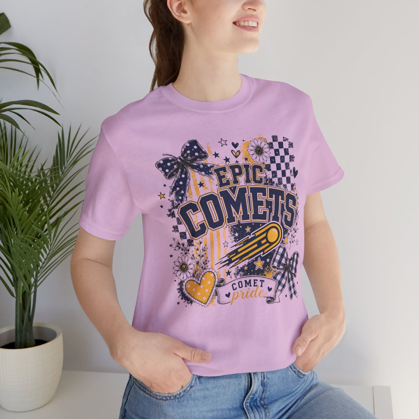 Epic Comets Graphic Tee — Comet Pride School Spirit T‑Shirt