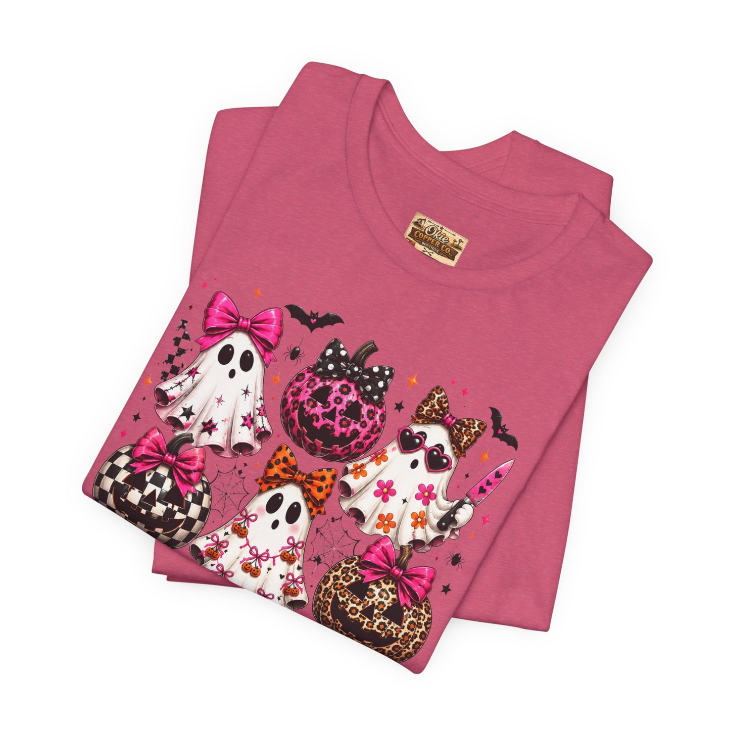 Halloween Kitty Pumpkins Tee