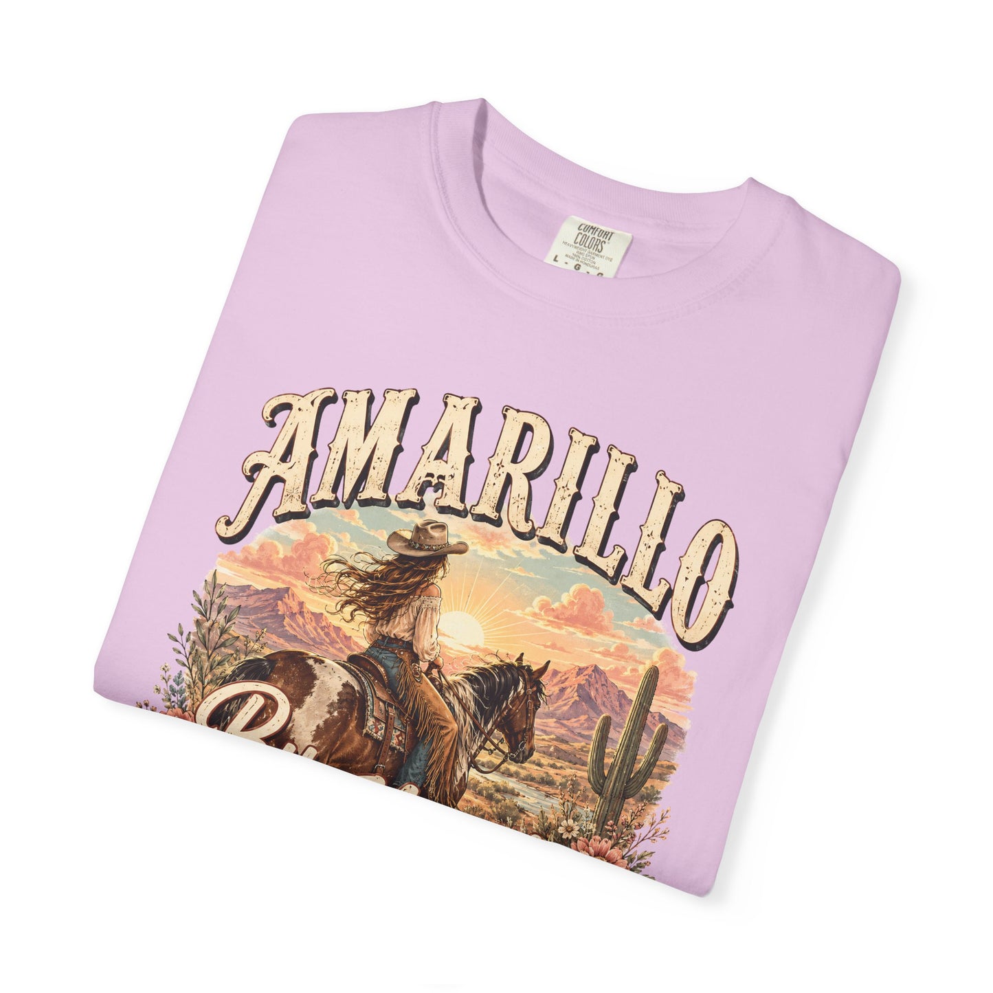 Amarillo By Morning Cowboy T-Shirt — Western Rodeo Graphic Tee