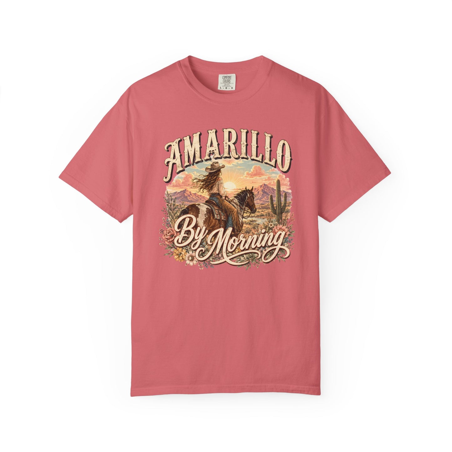 Amarillo By Morning Cowboy T-Shirt — Western Rodeo Graphic Tee