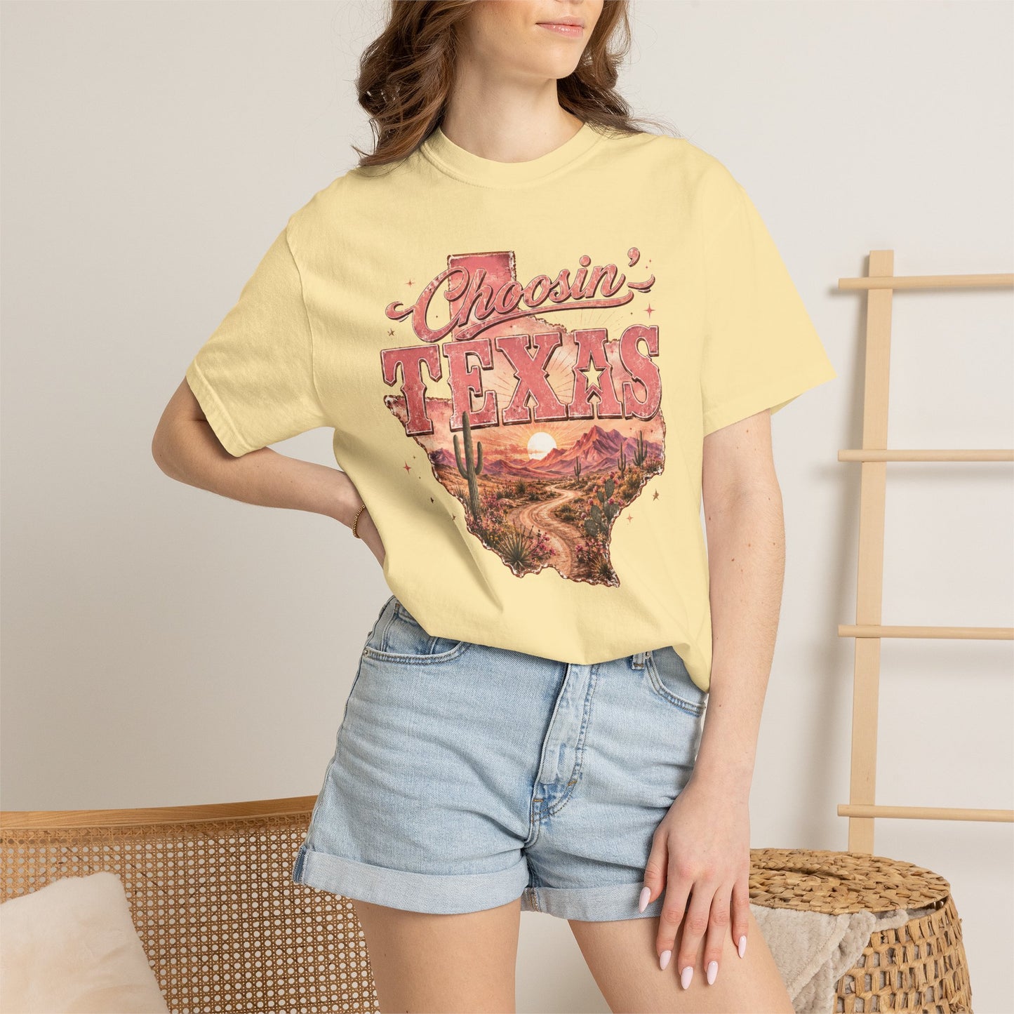 Chasin' Texas T-Shirt — Vintage Desert State Graphic Tee