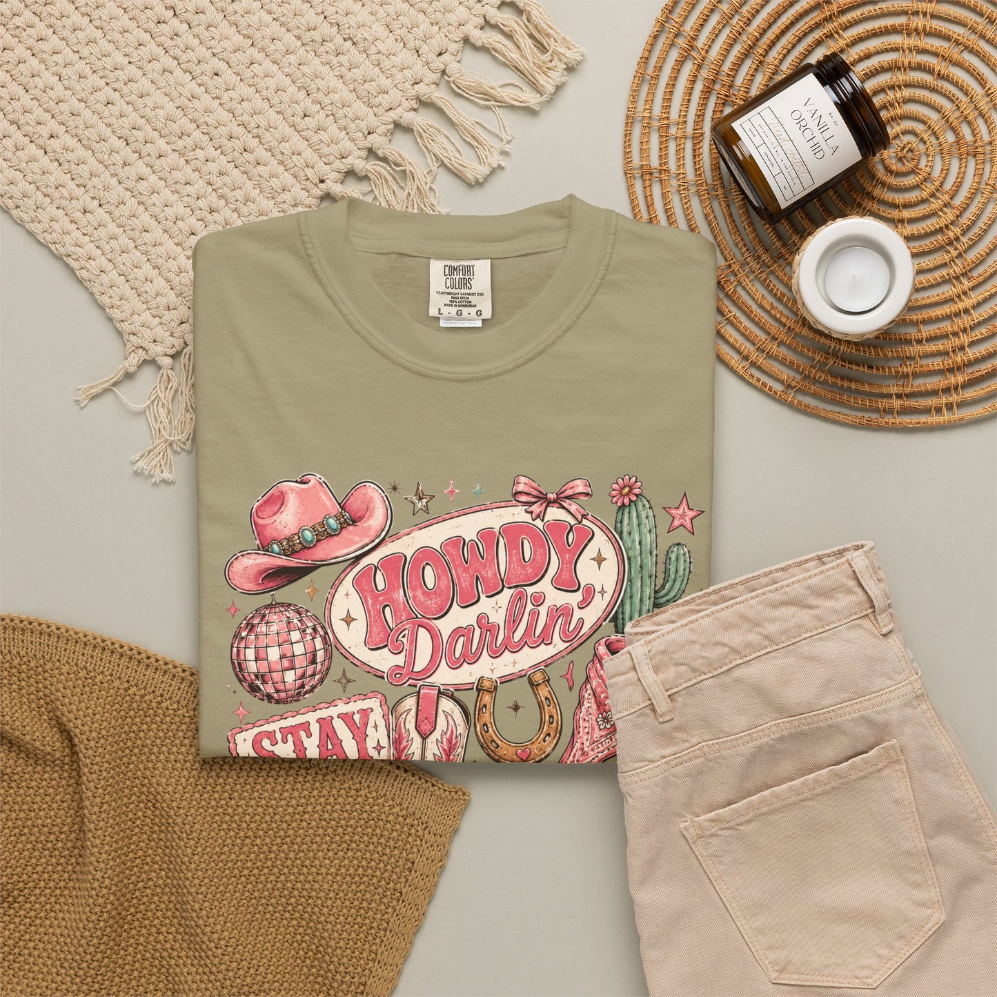 Howdy Darlin' Western Graphic T-Shirt