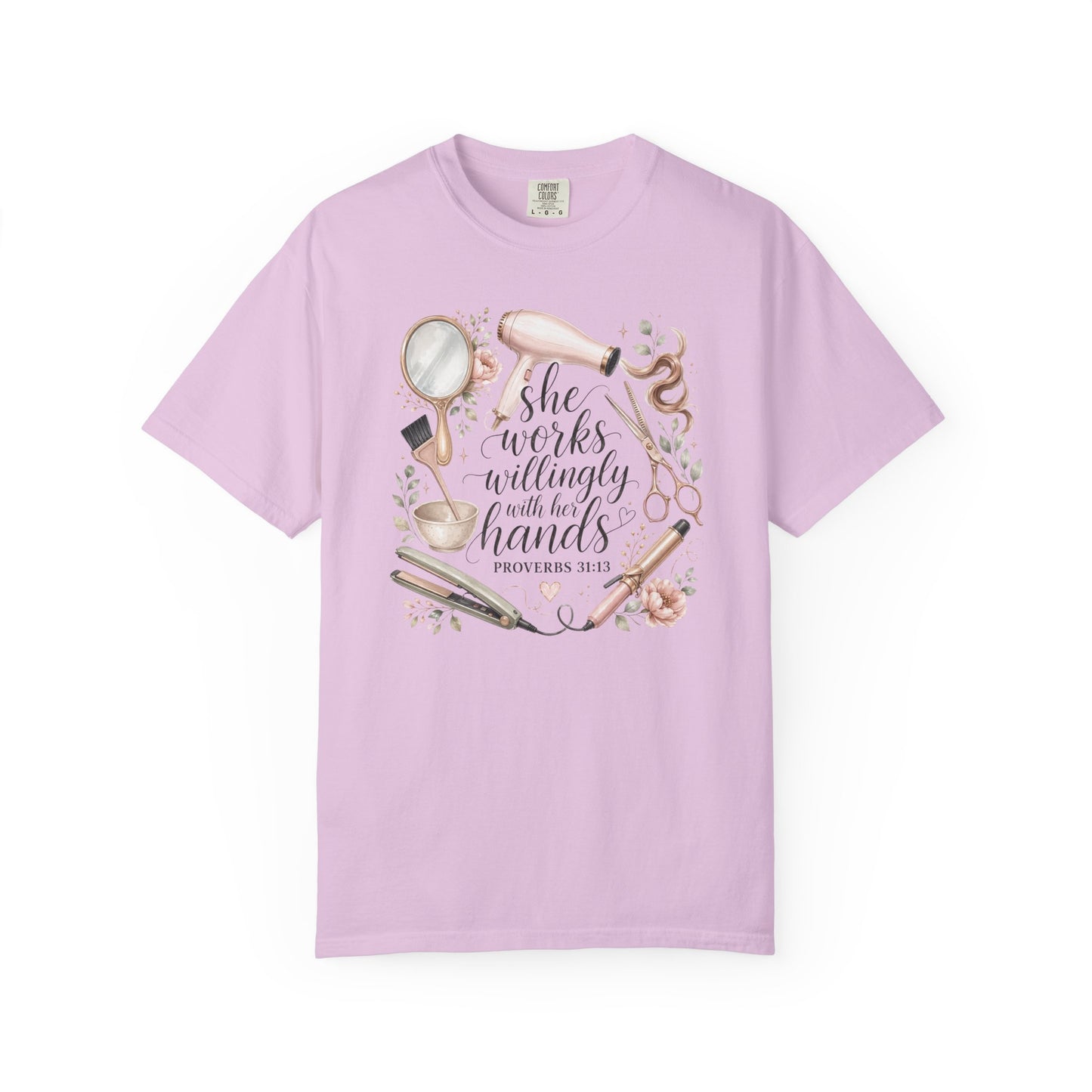 She Works Willingly with Her Hands – Women’s Baking T-Shirt
