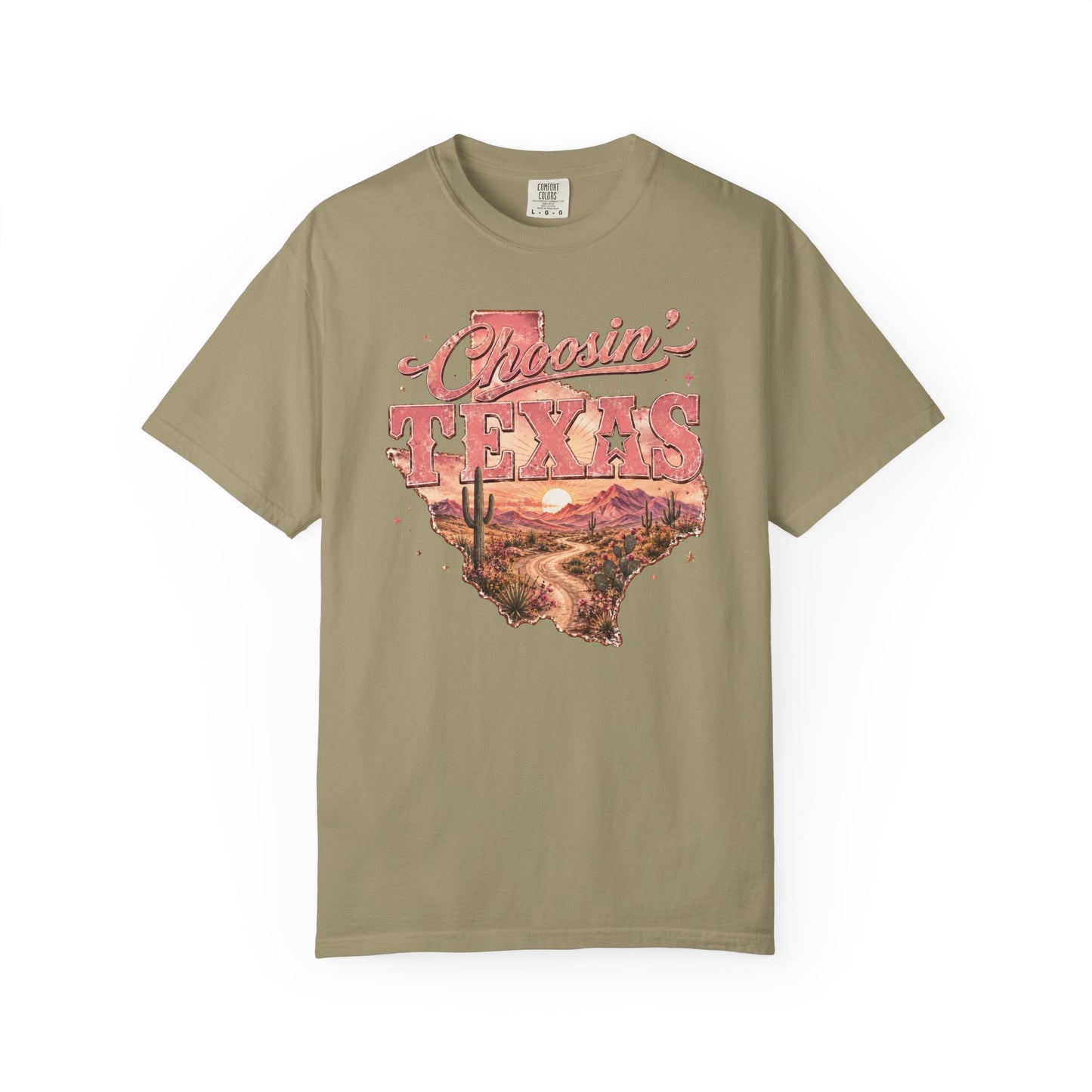 Chasin' Texas T-Shirt — Vintage Desert State Graphic Tee