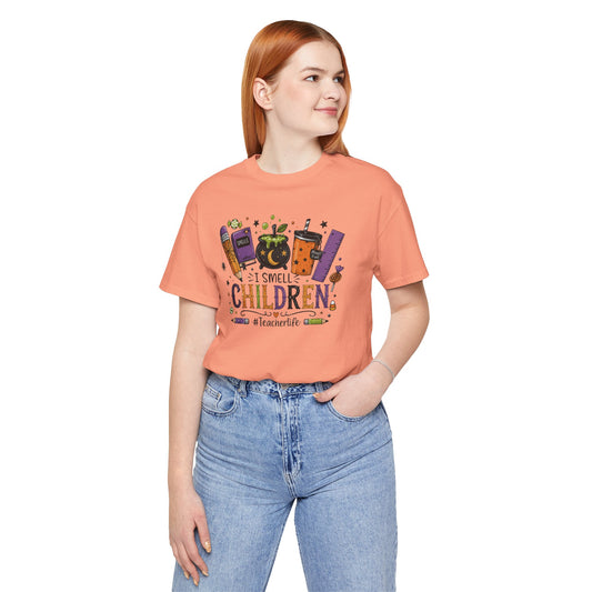 I Smell Children Halloween Teacher T-Shirt