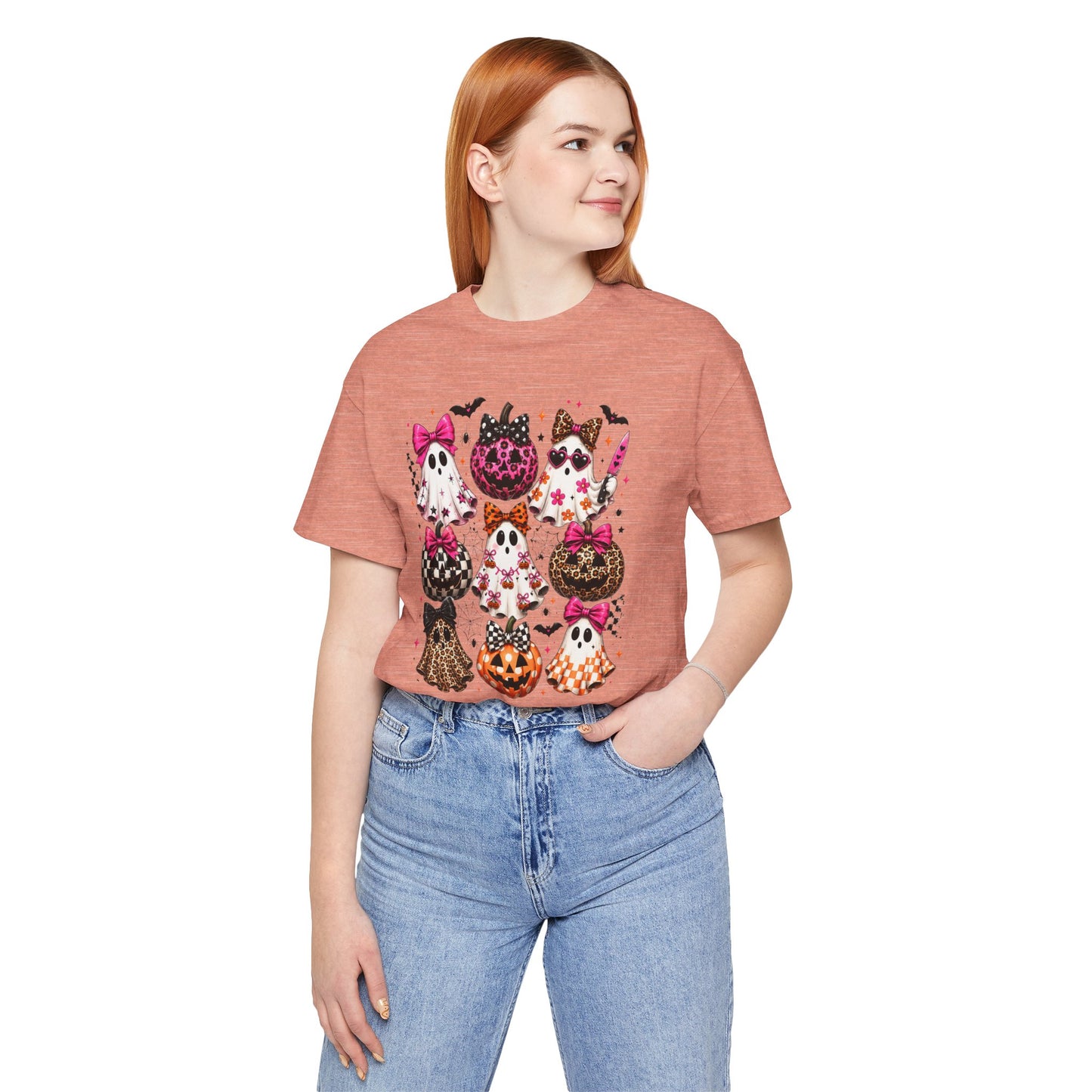 Halloween Kitty Pumpkins Tee