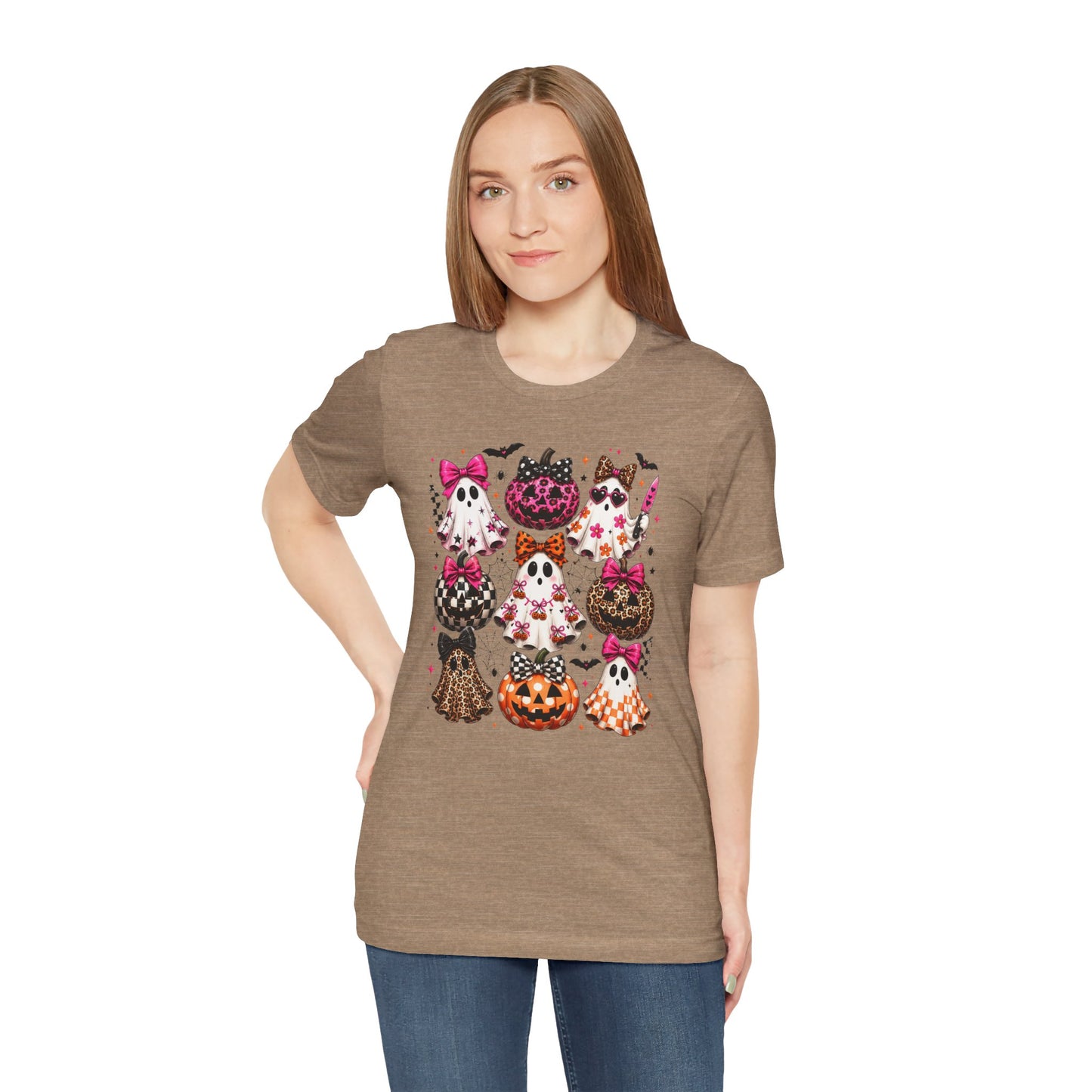 Halloween Kitty Pumpkins Tee