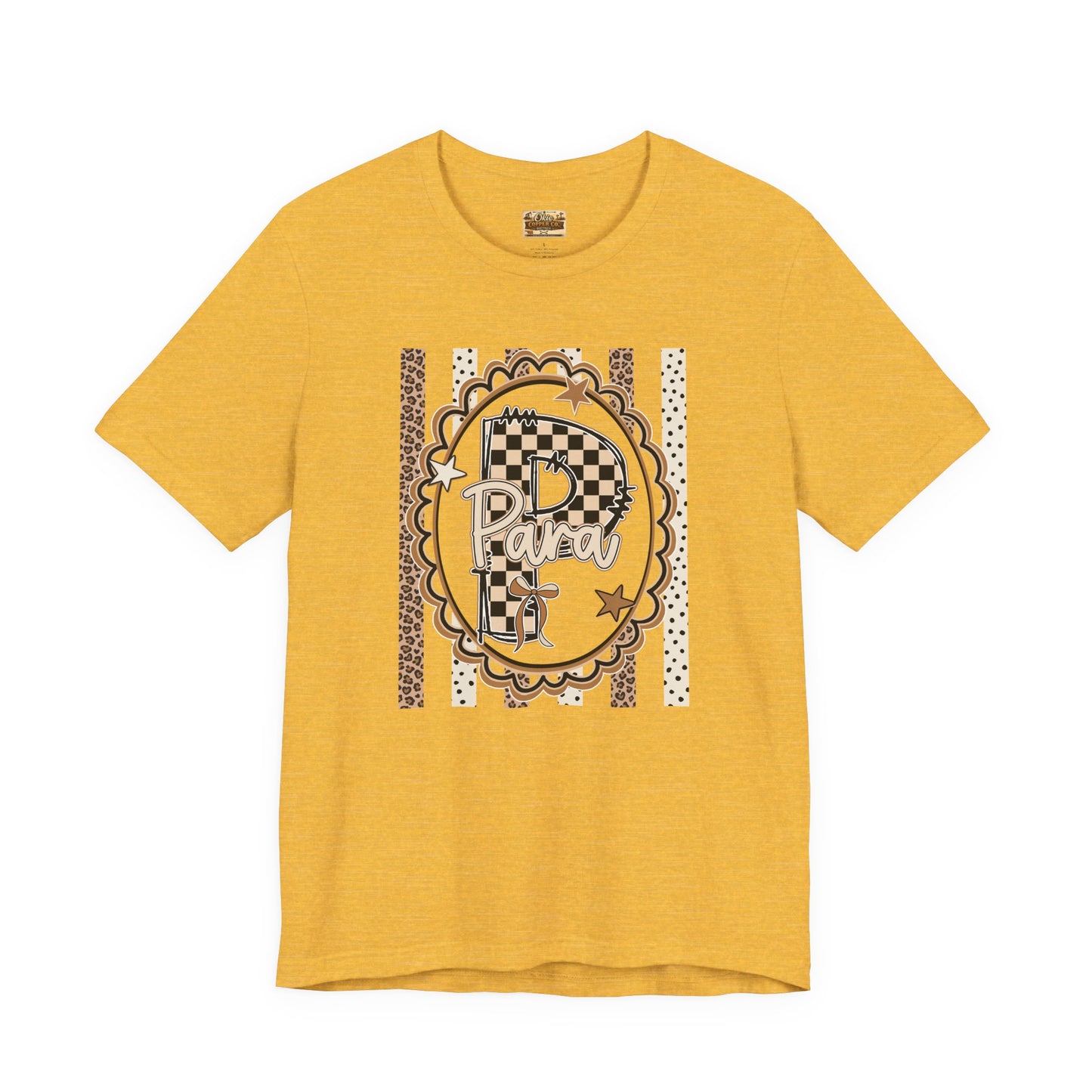 Retro Checkerboard Graphic Tee — Father’s Day Vintage Plaid Dad Shirt