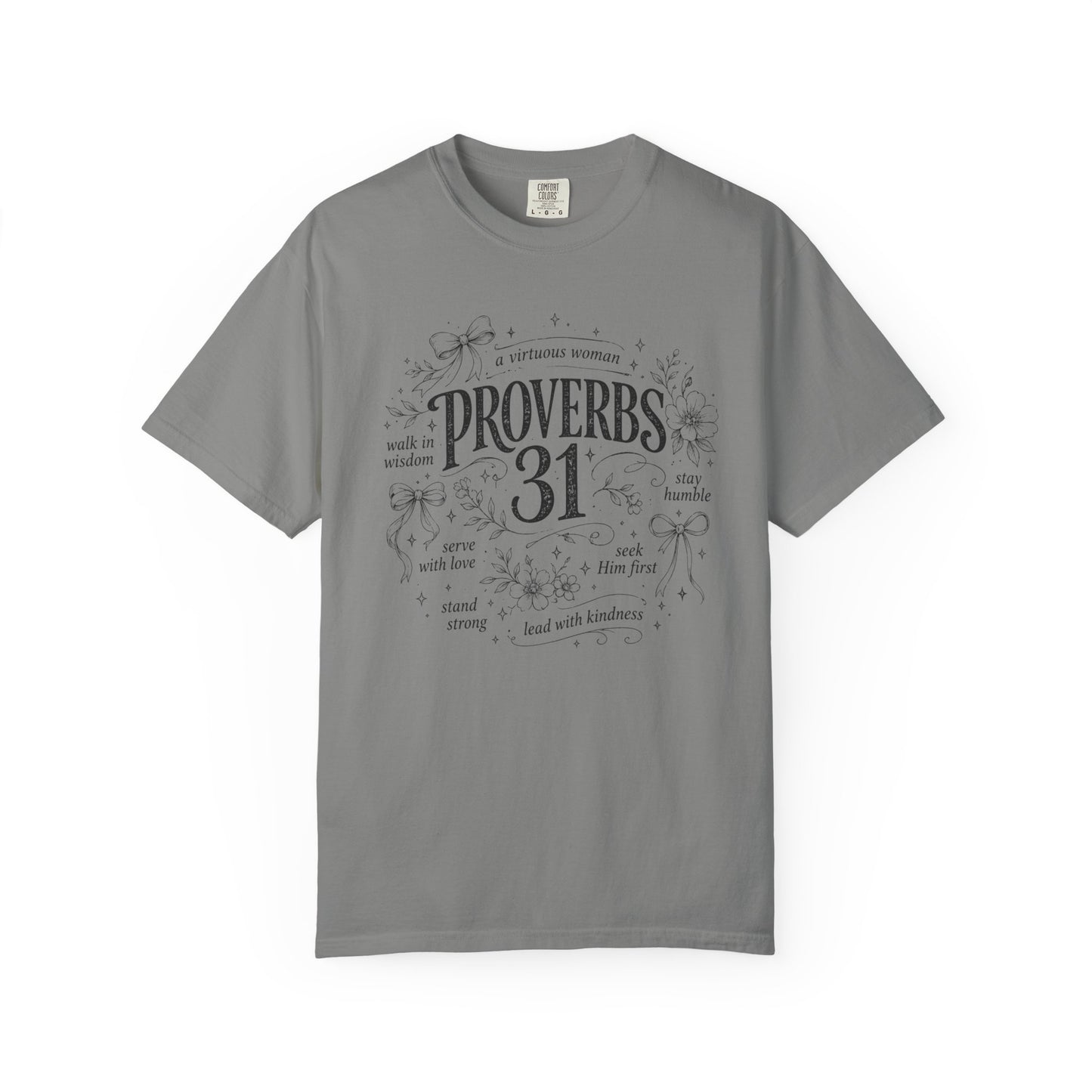 Proverbs 31 Inspirational T-Shirt — Faith-Based Scripture Graphic Tee