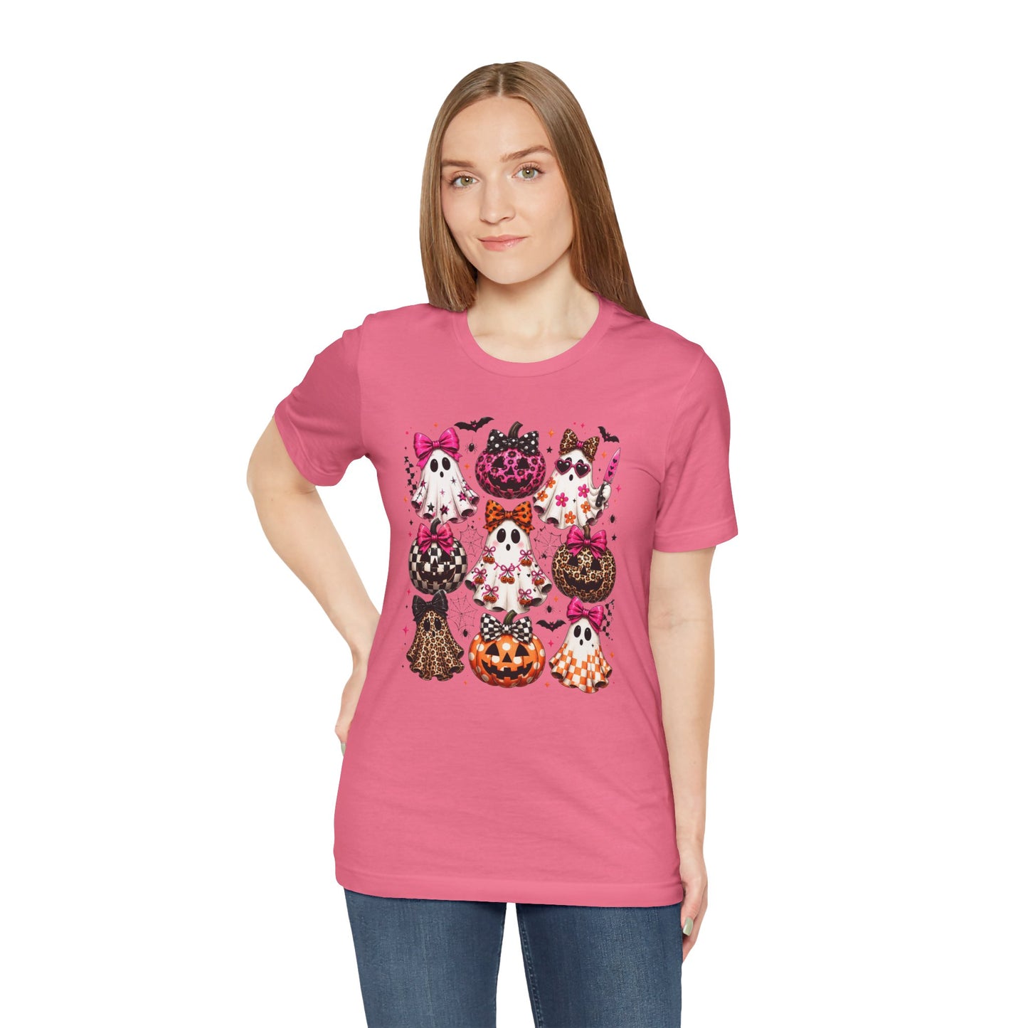 Halloween Kitty Pumpkins Tee