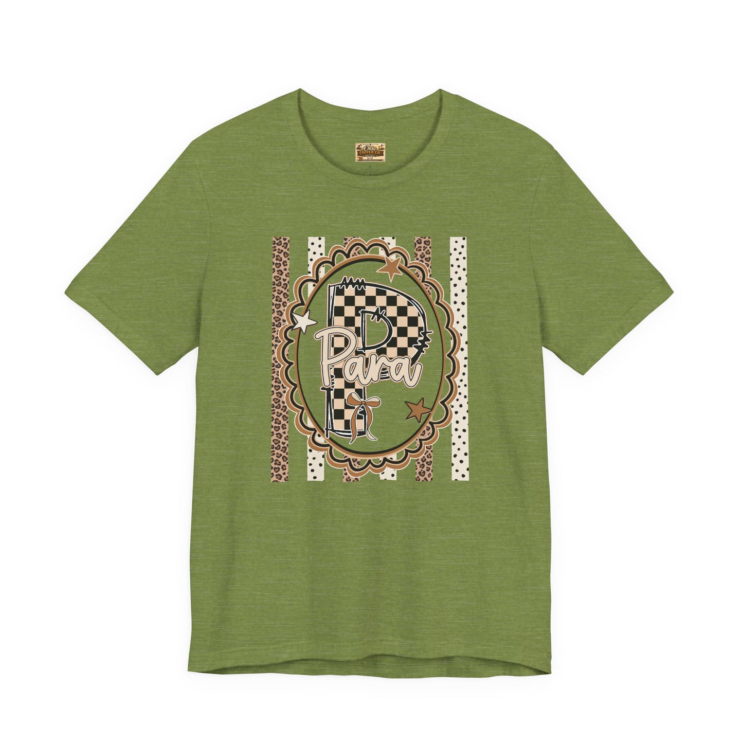 Retro Checkerboard Graphic Tee — Father’s Day Vintage Plaid Dad Shirt