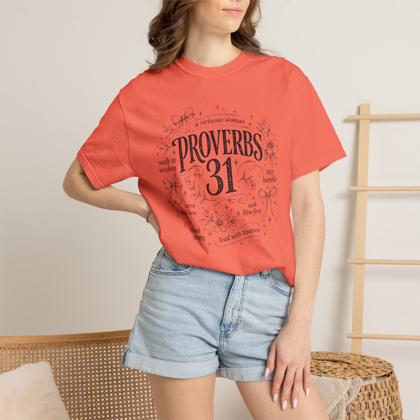 Proverbs 31 Inspirational T-Shirt — Faith-Based Scripture Graphic Tee
