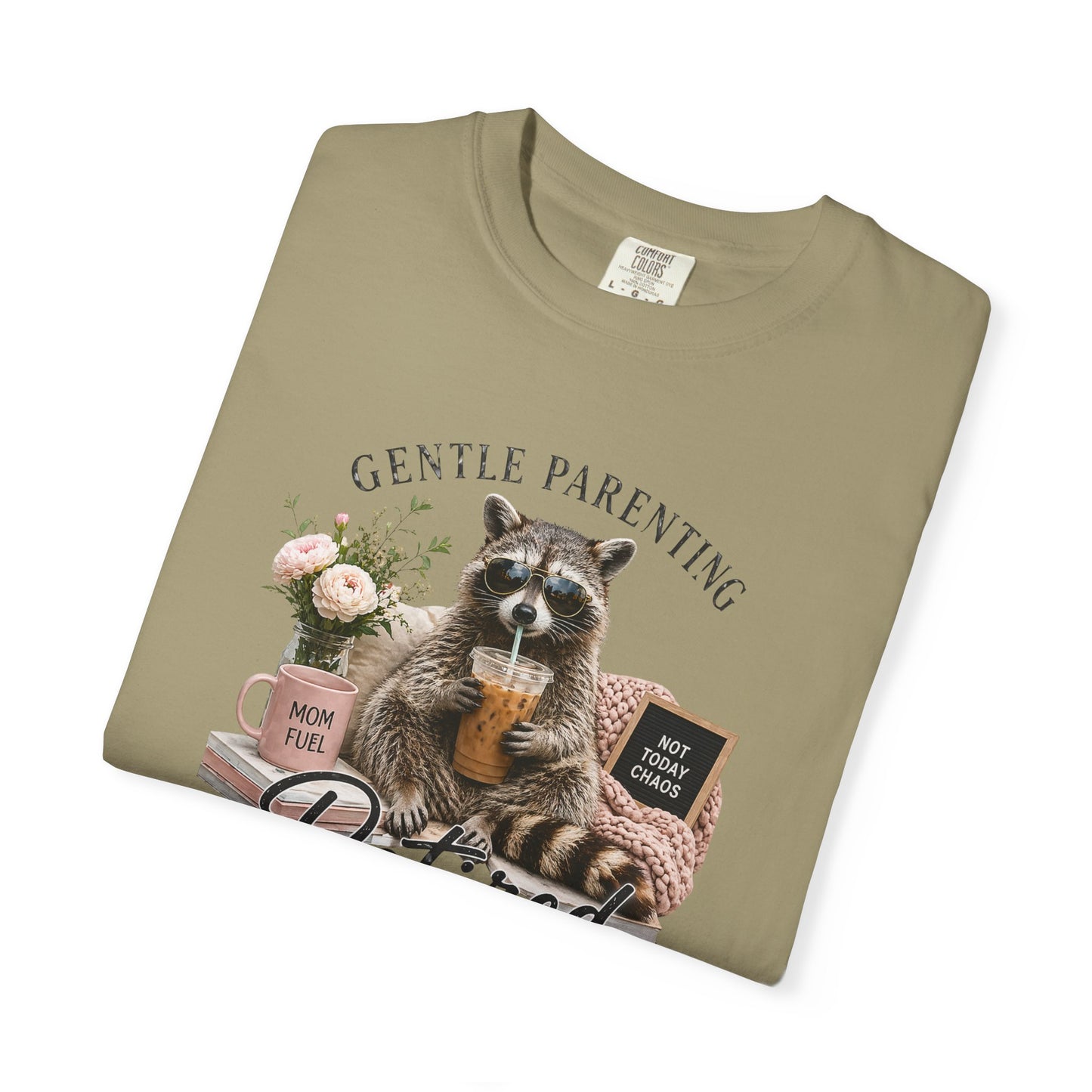Retired Gentle Parenting Raccoon T-Shirt
