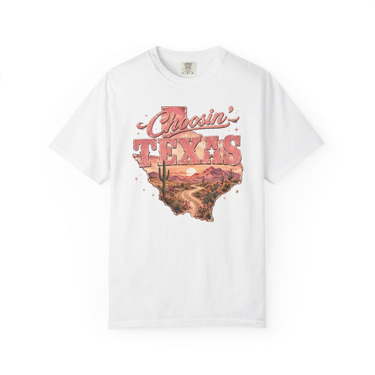 Chasin' Texas T-Shirt — Vintage Desert State Graphic Tee