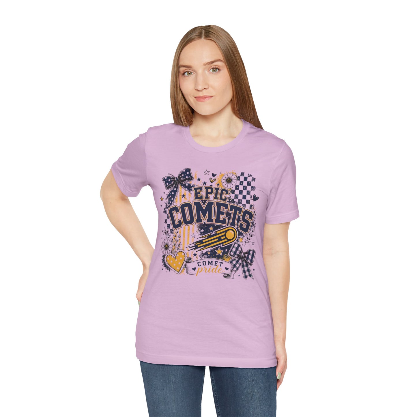 Epic Comets Graphic Tee — Comet Pride School Spirit T‑Shirt