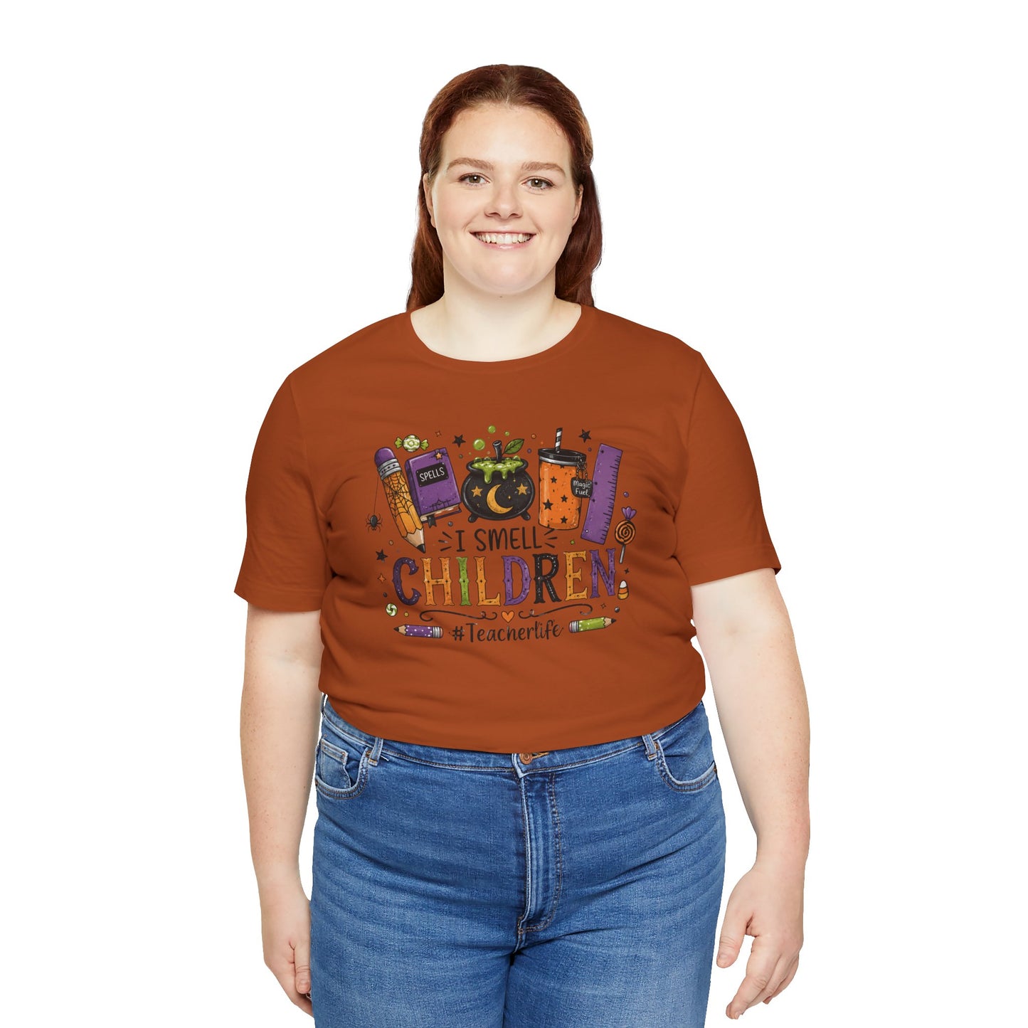 I Smell Children Halloween Teacher T-Shirt