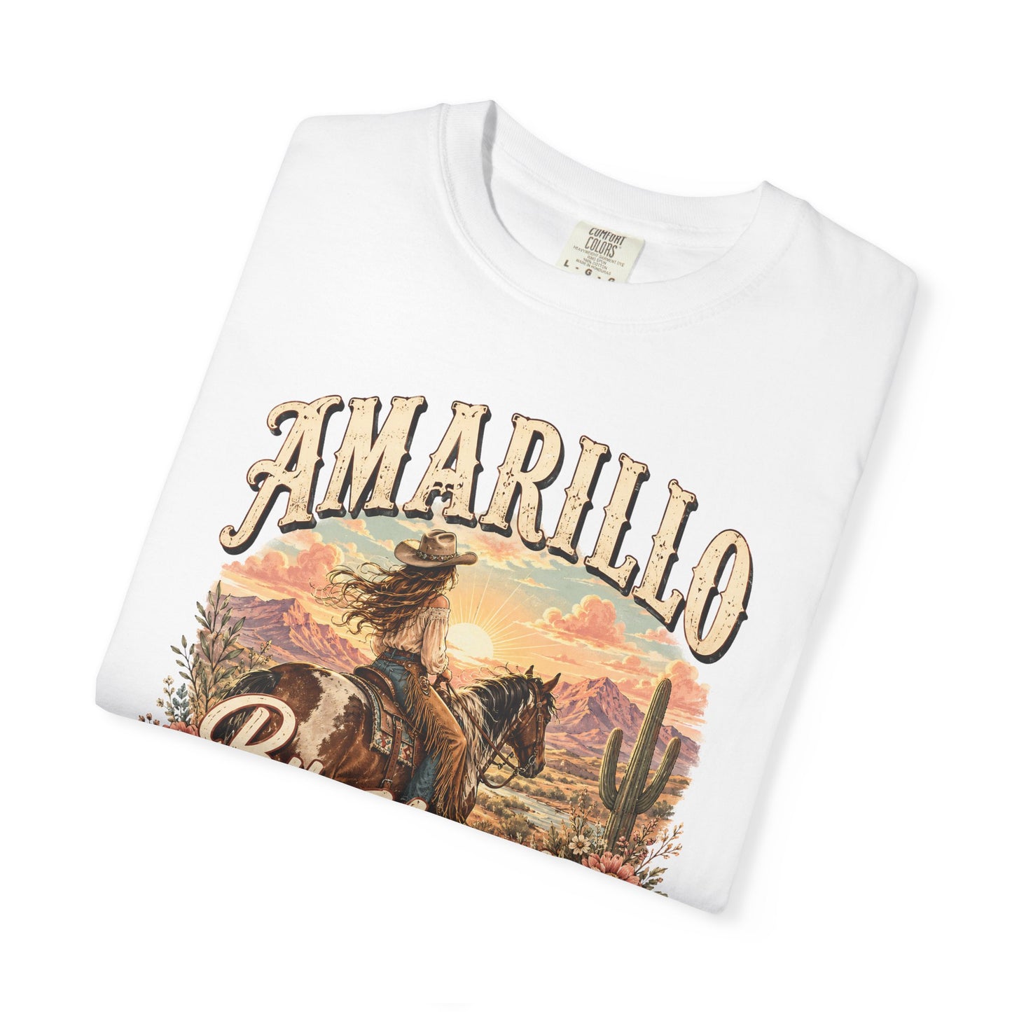 Amarillo By Morning Cowboy T-Shirt — Western Rodeo Graphic Tee