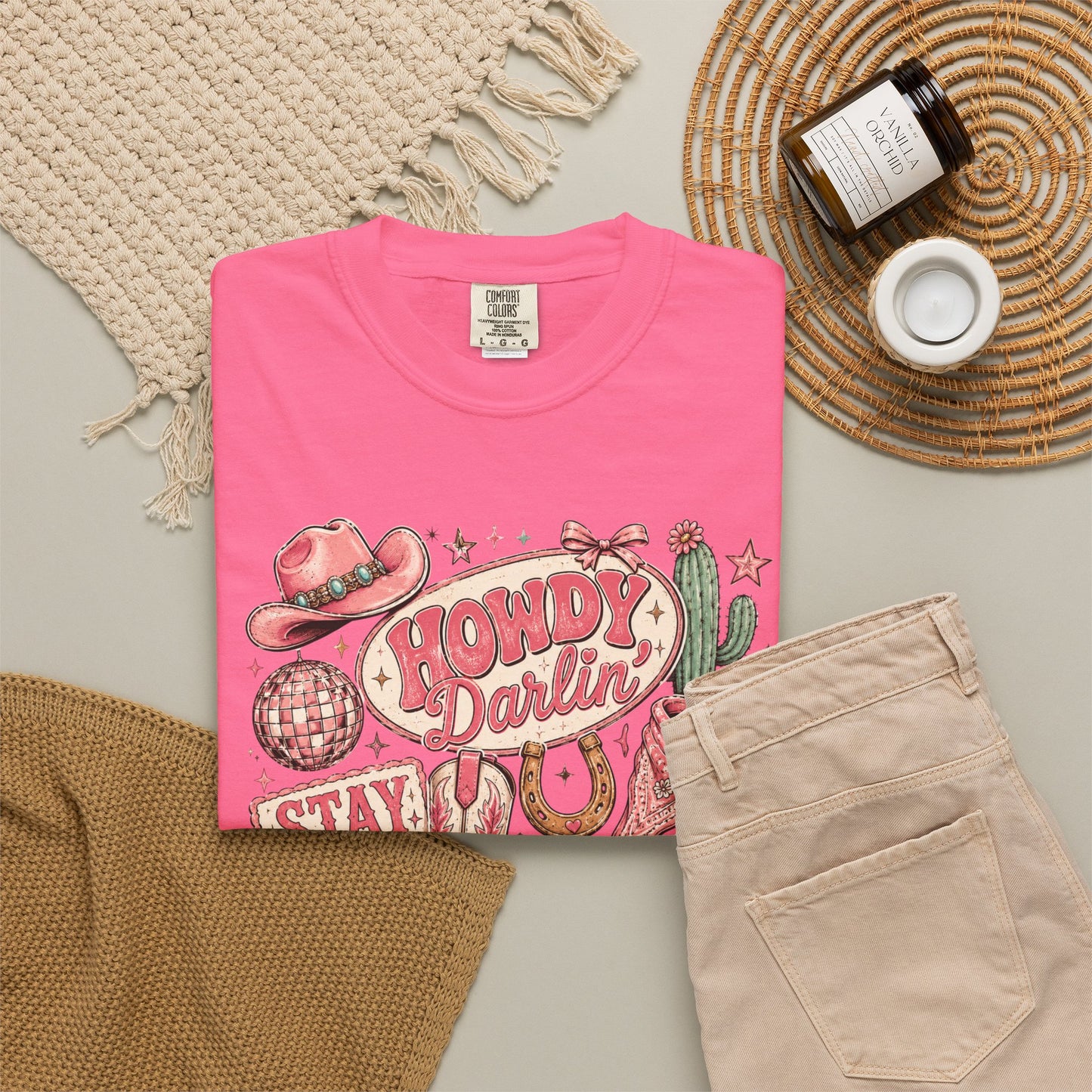 Howdy Darlin' Western Graphic T-Shirt