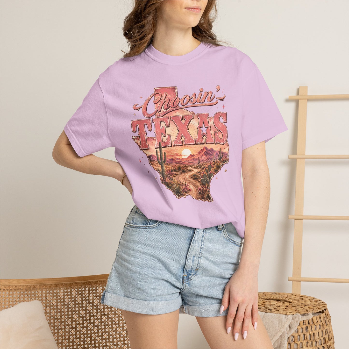 Chasin' Texas T-Shirt — Vintage Desert State Graphic Tee