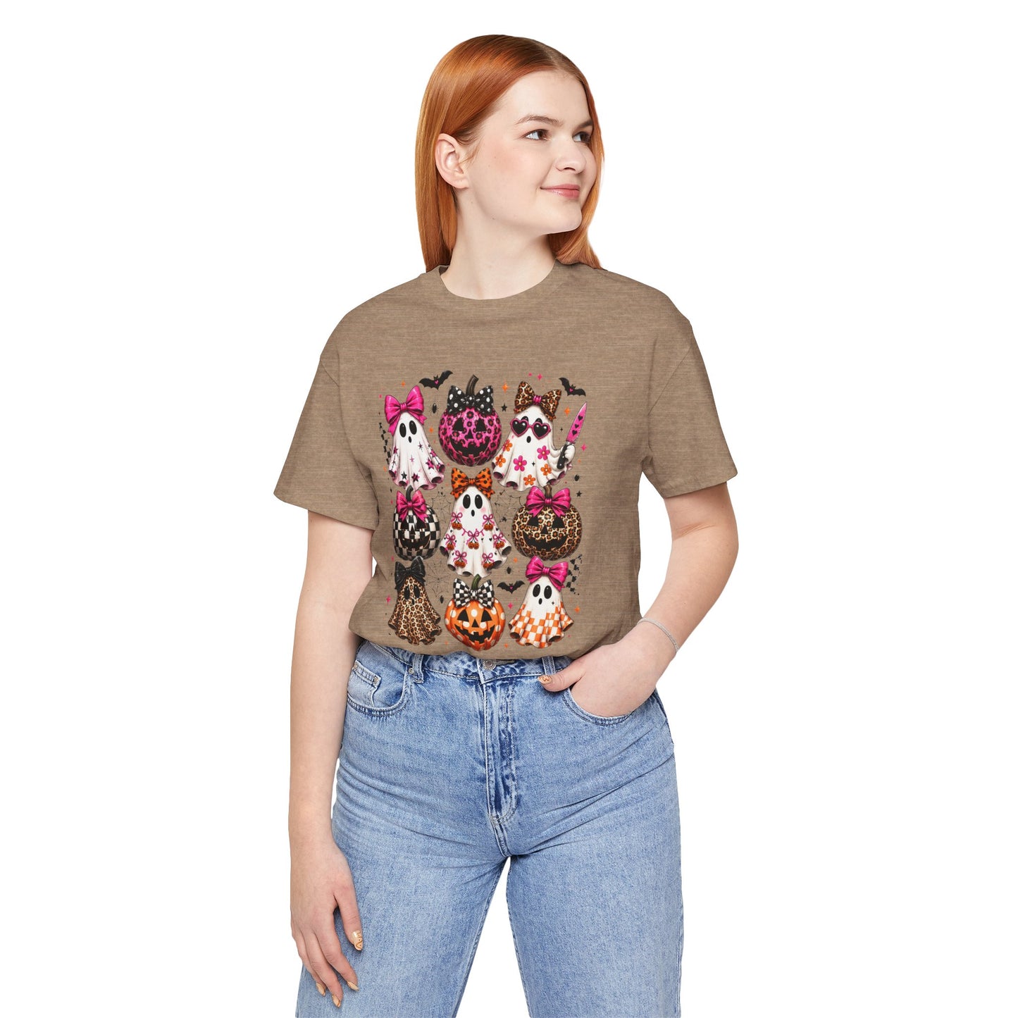 Halloween Kitty Pumpkins Tee