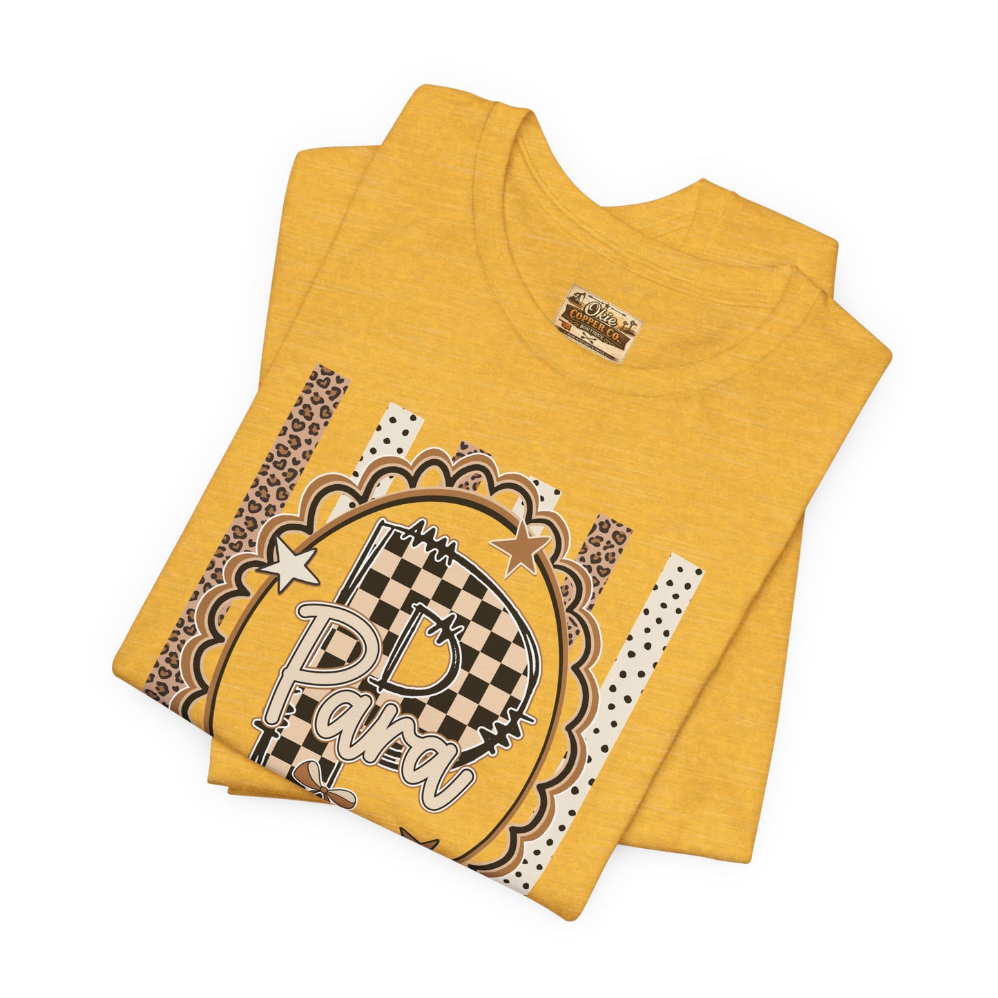 Retro Checkerboard Graphic Tee — Father’s Day Vintage Plaid Dad Shirt