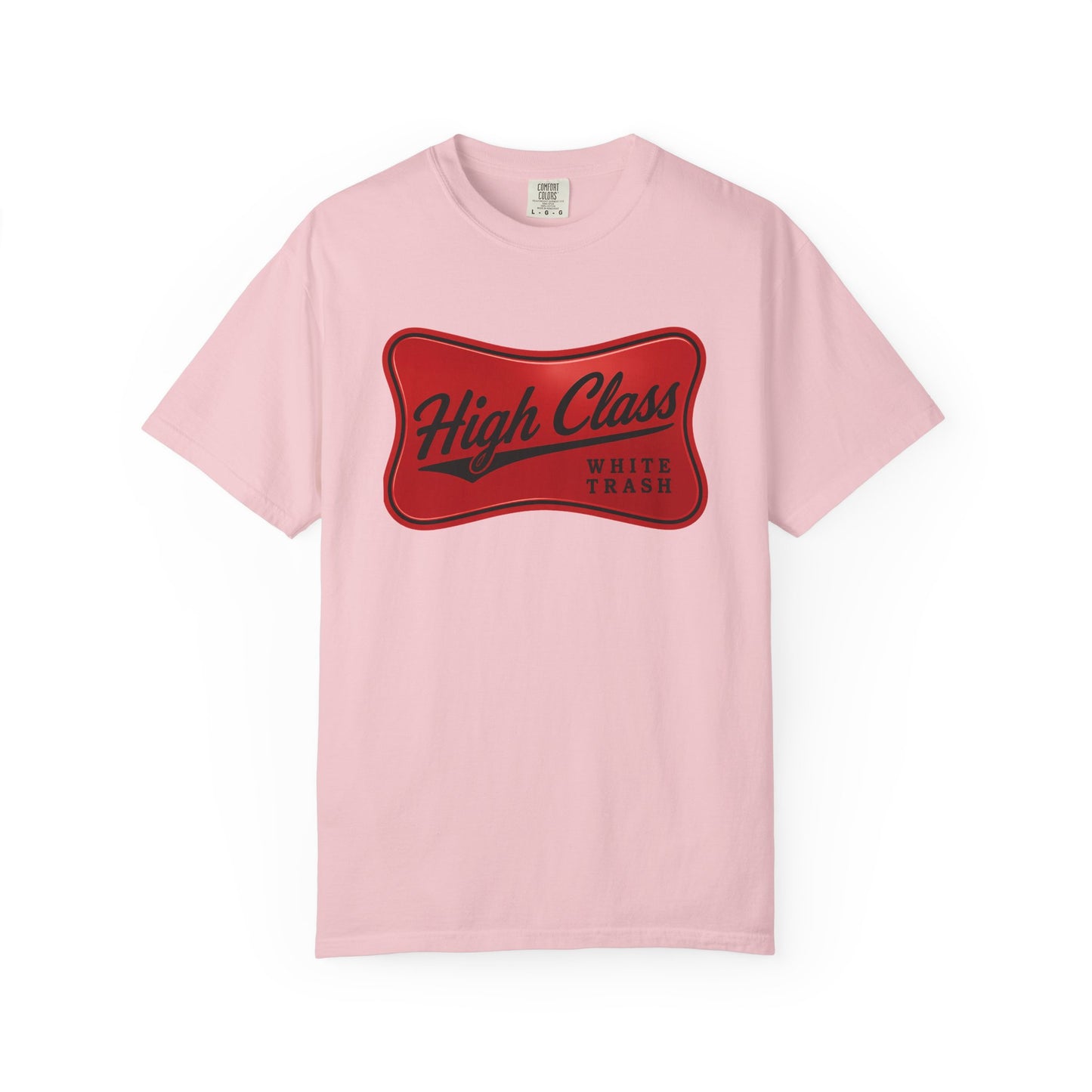 T-Shirt — "High Class White Trash" Retro Logo