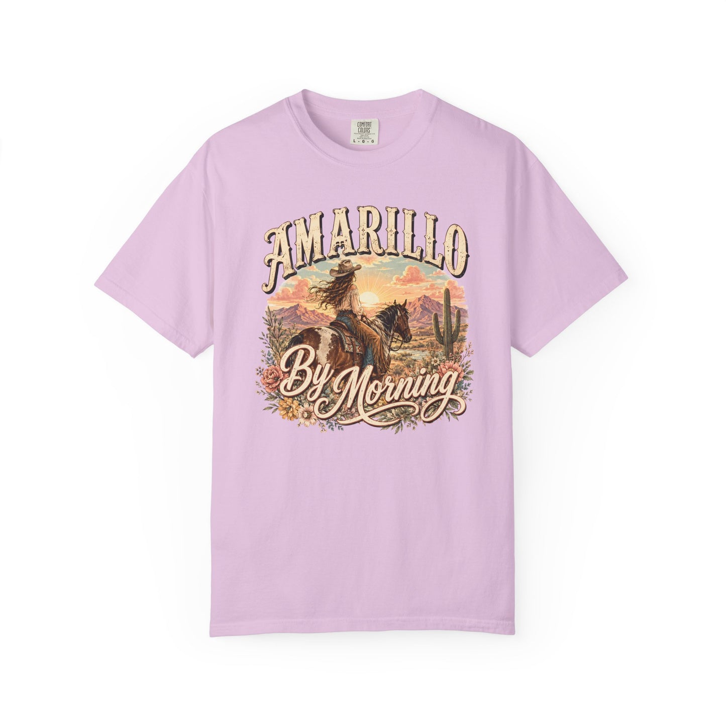 Amarillo By Morning Cowboy T-Shirt — Western Rodeo Graphic Tee