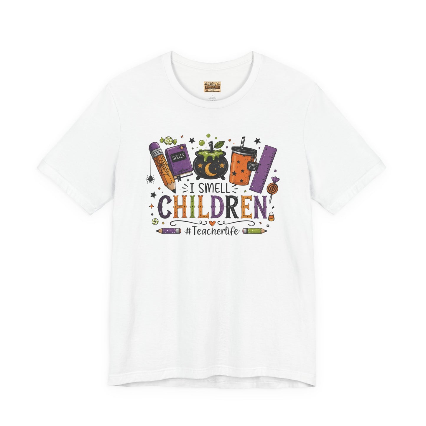 I Smell Children Halloween Teacher T-Shirt