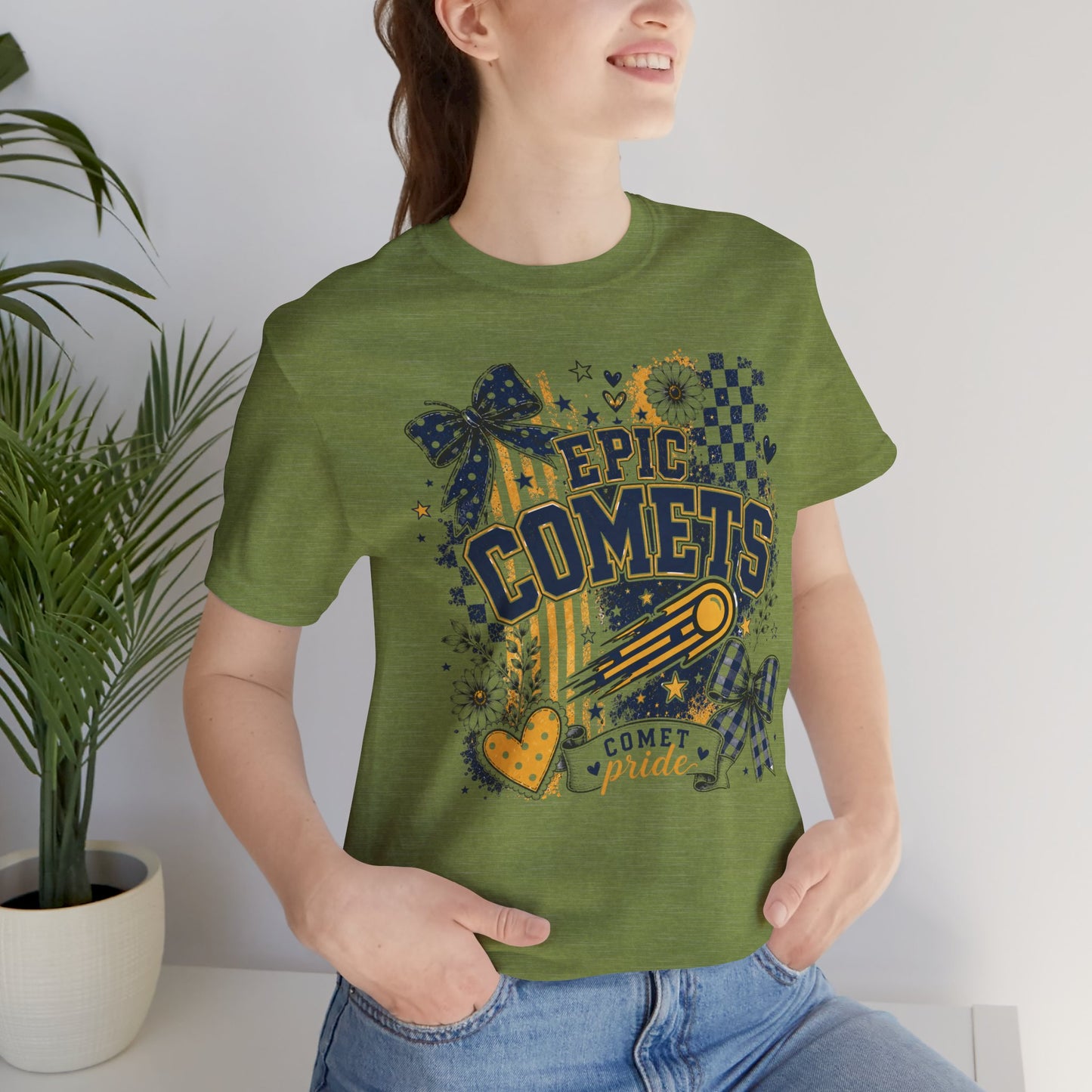 Epic Comets Graphic Tee — Comet Pride School Spirit T‑Shirt