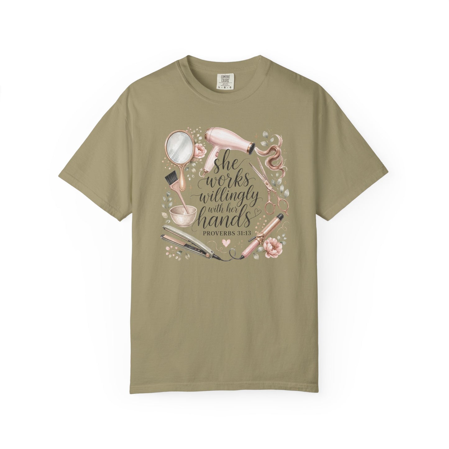 She Works Willingly with Her Hands – Women’s Baking T-Shirt