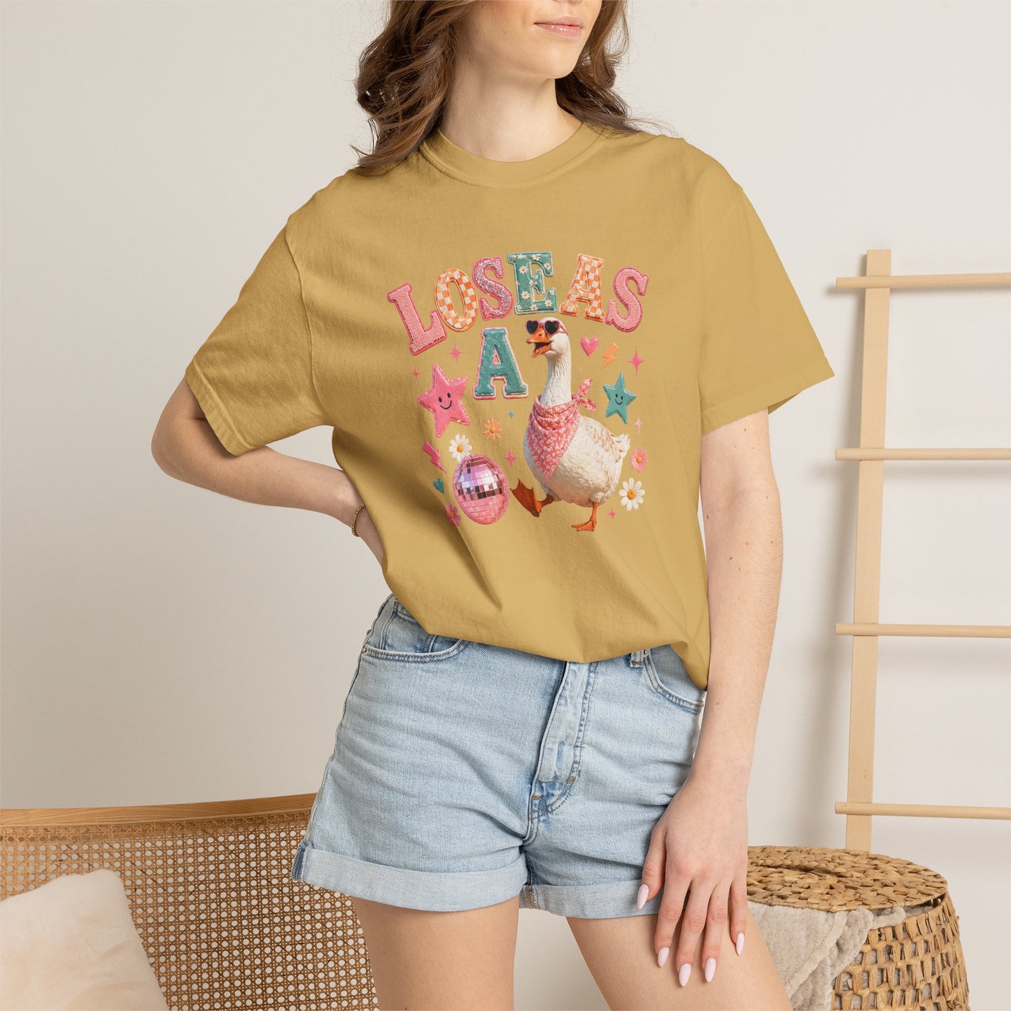 Lose As A Goose T-Shirt — Cute Retro Duck Graphic Tee
