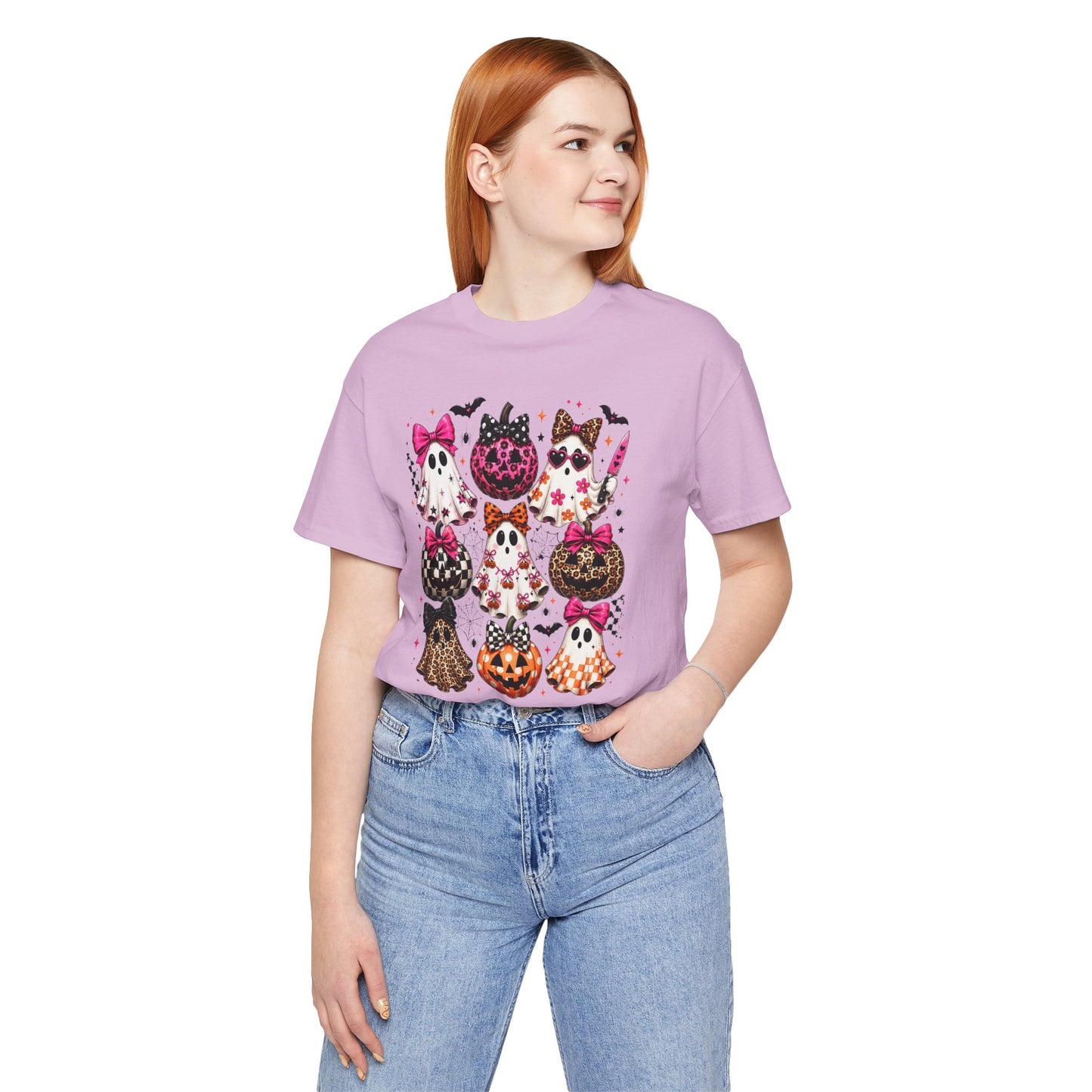 Halloween Kitty Pumpkins Tee