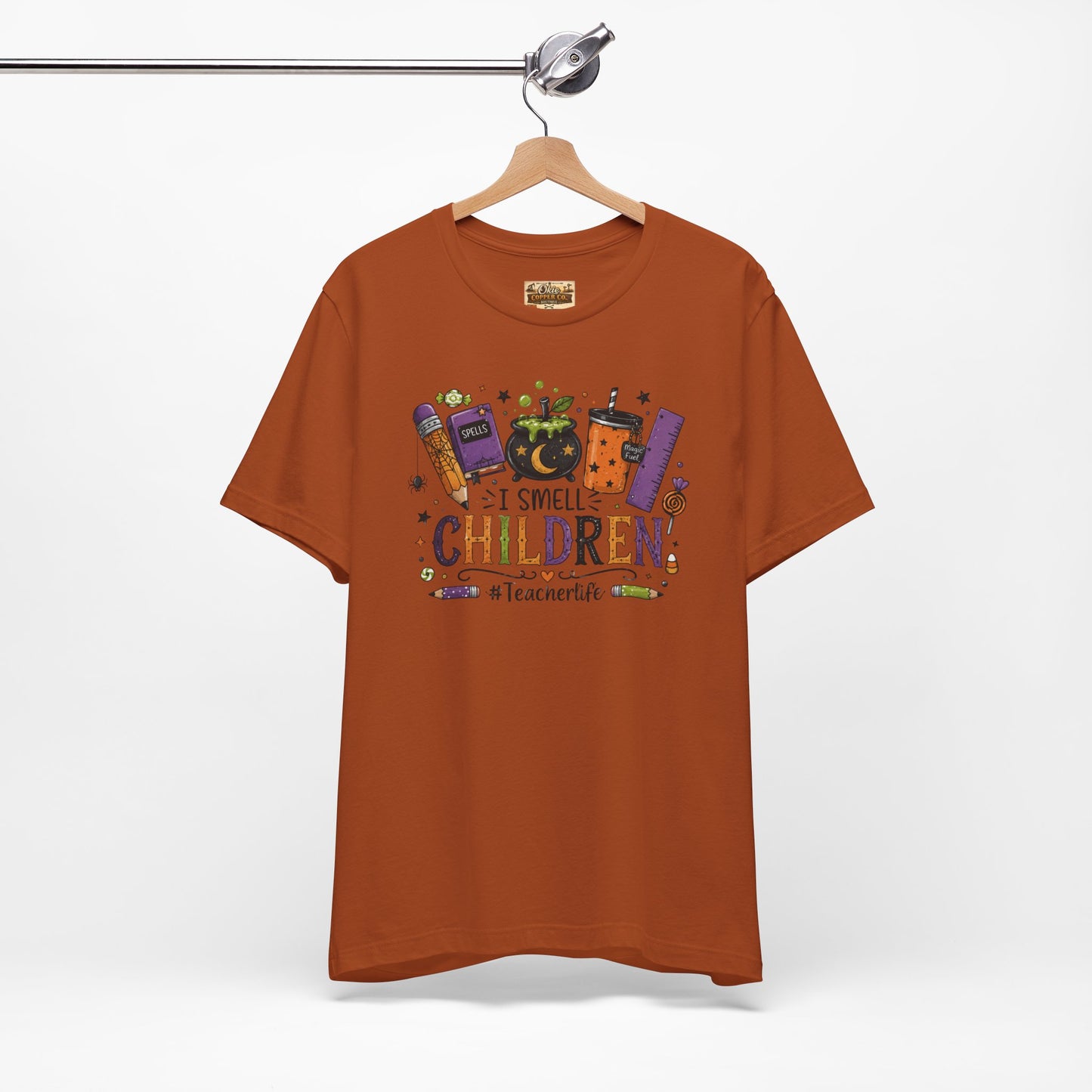 I Smell Children Halloween Teacher T-Shirt