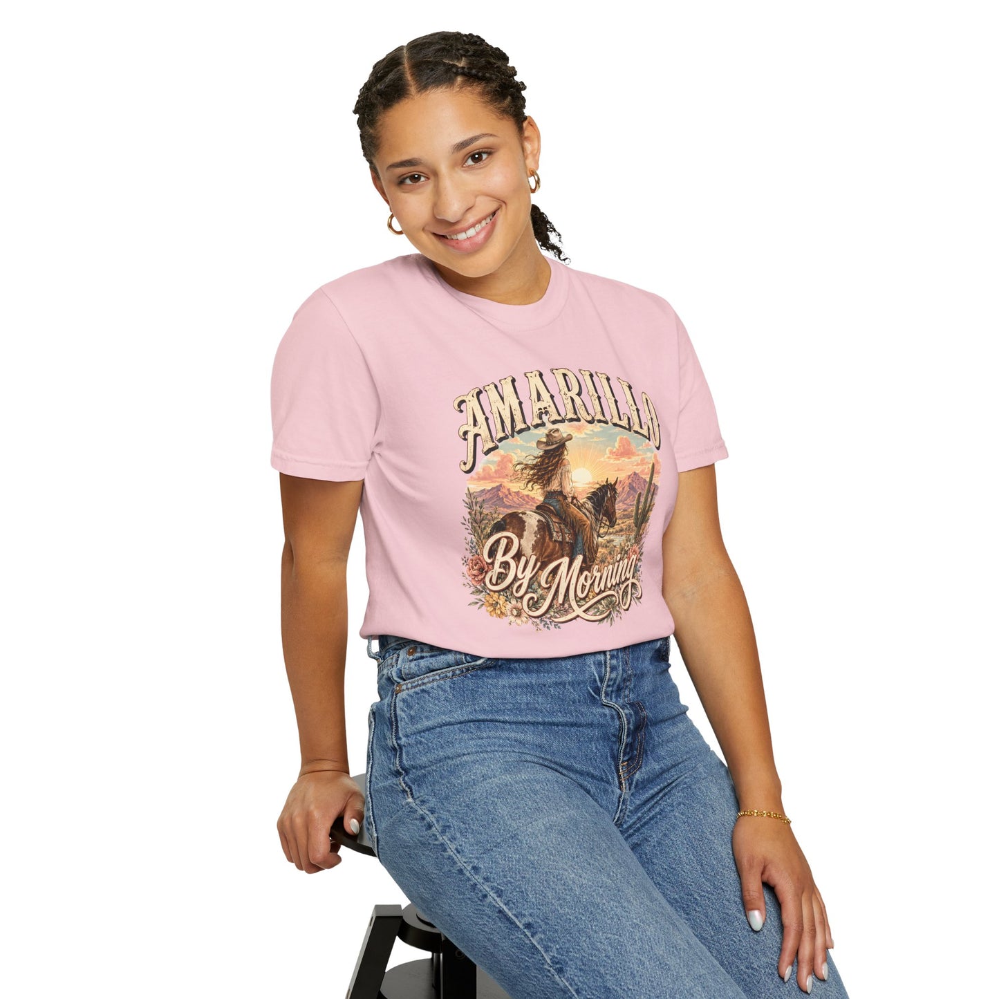 Amarillo By Morning Cowboy T-Shirt — Western Rodeo Graphic Tee