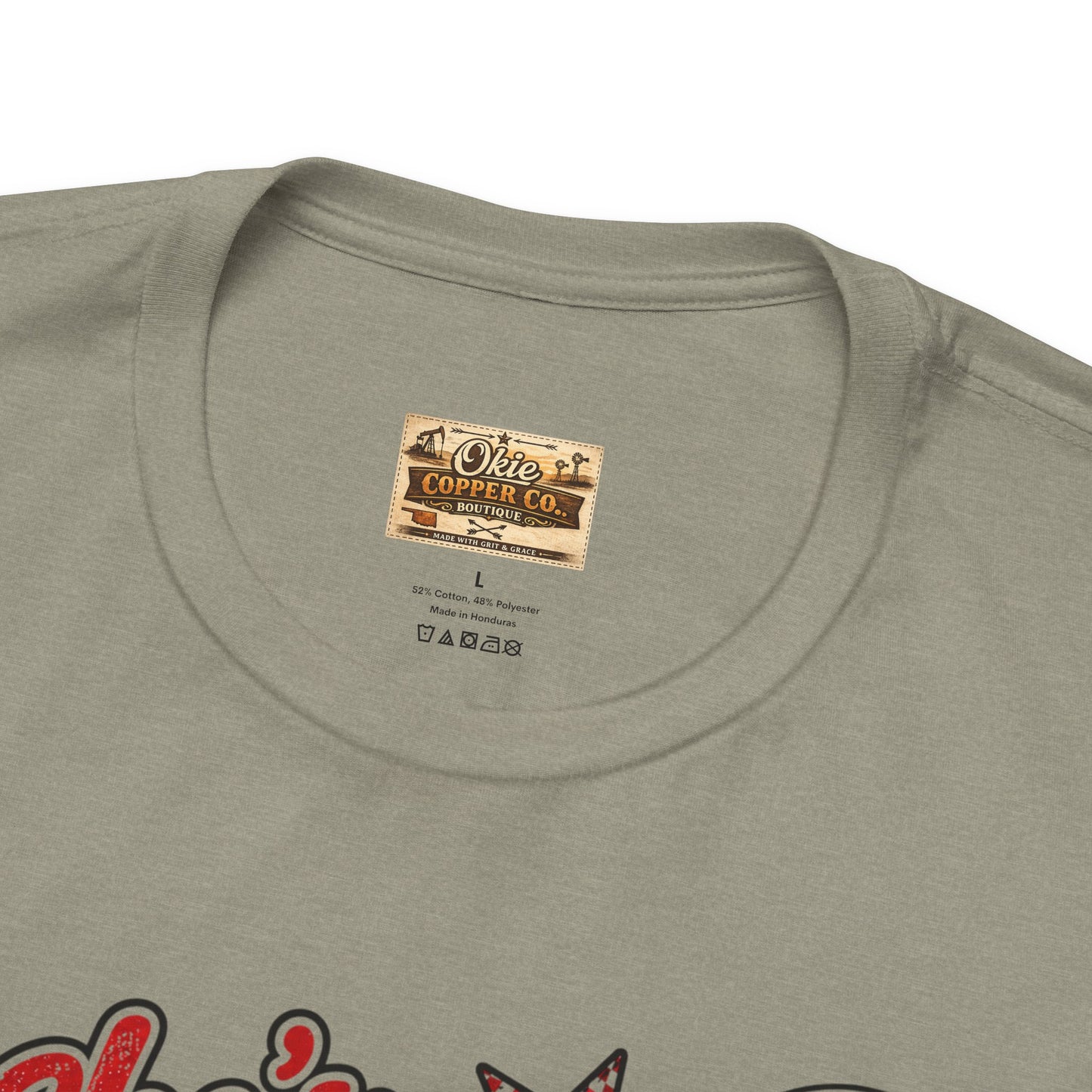 She's From Grove I Can Tell T-Shirt — Grove Football Fan Tee