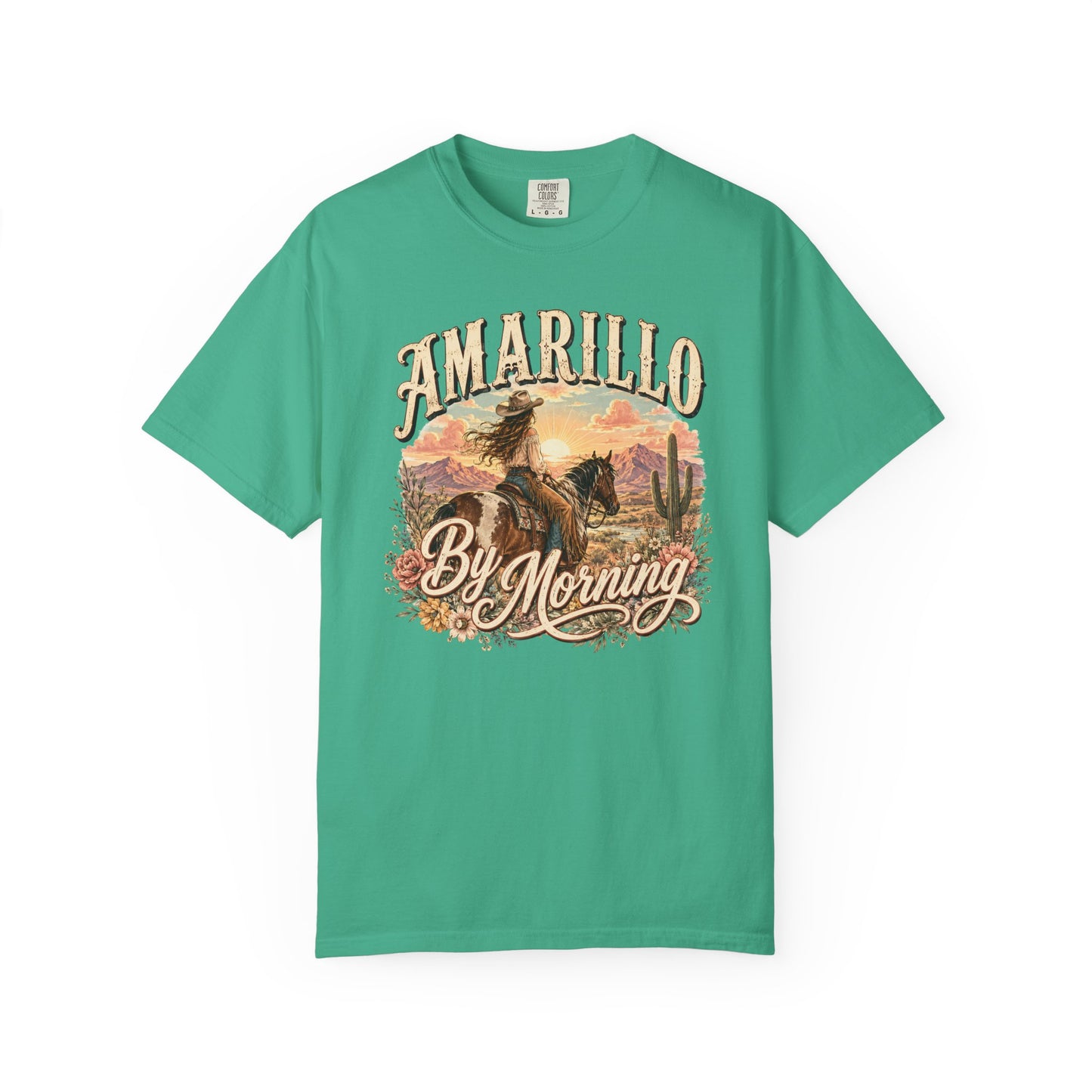 Amarillo By Morning Cowboy T-Shirt — Western Rodeo Graphic Tee