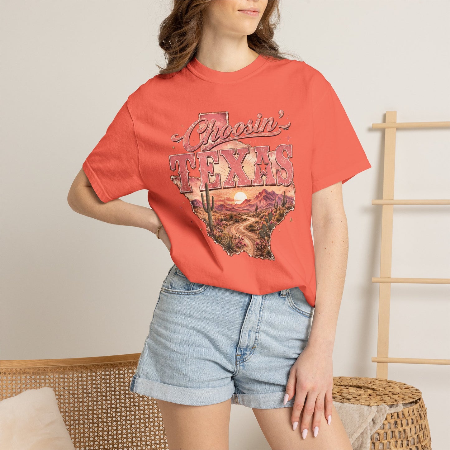 Chasin' Texas T-Shirt — Vintage Desert State Graphic Tee