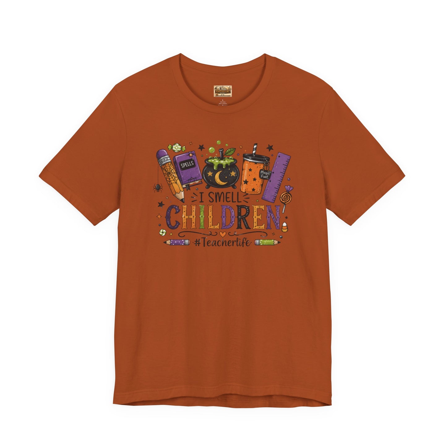 I Smell Children Halloween Teacher T-Shirt