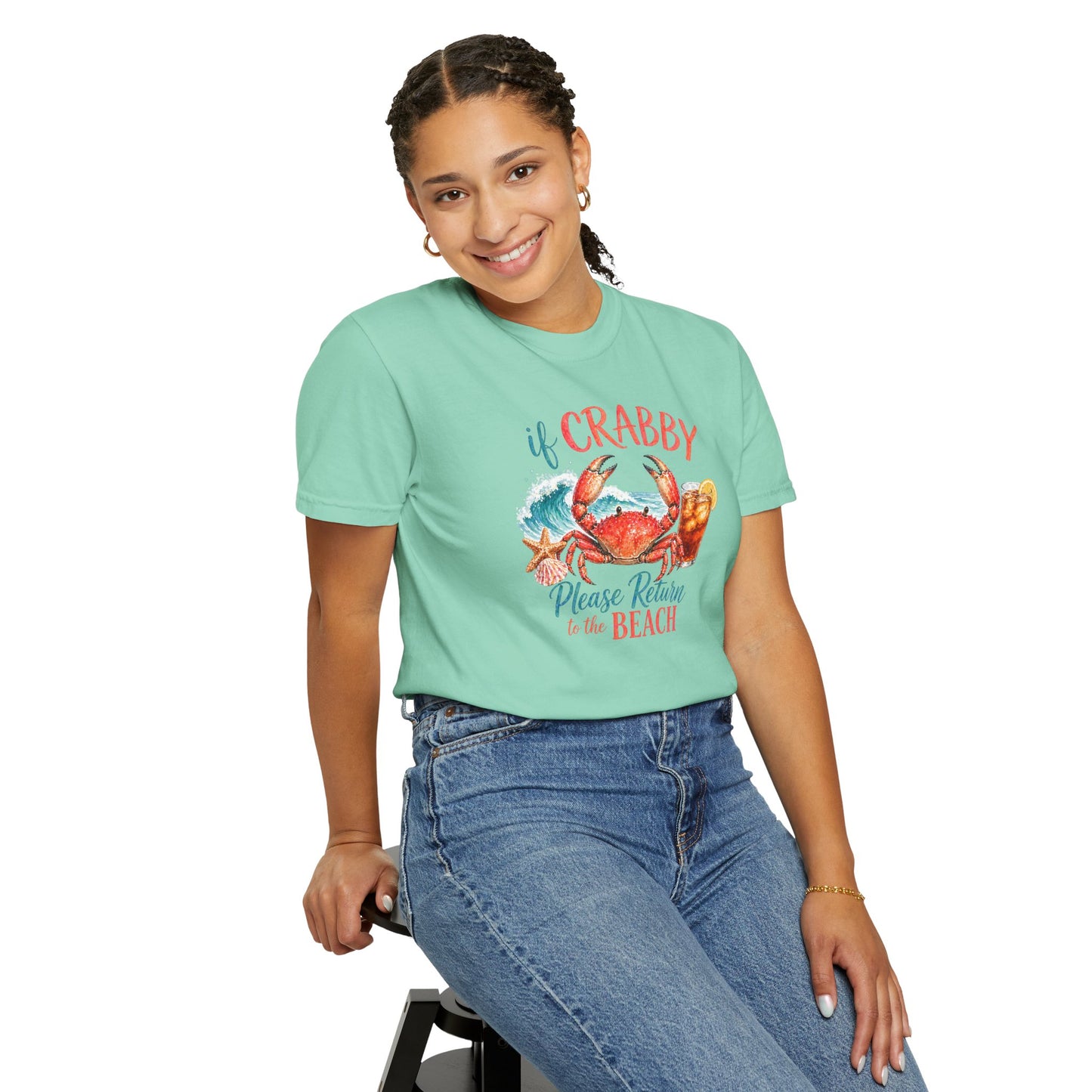 If Crabby Please Return to the Beach T-Shirt