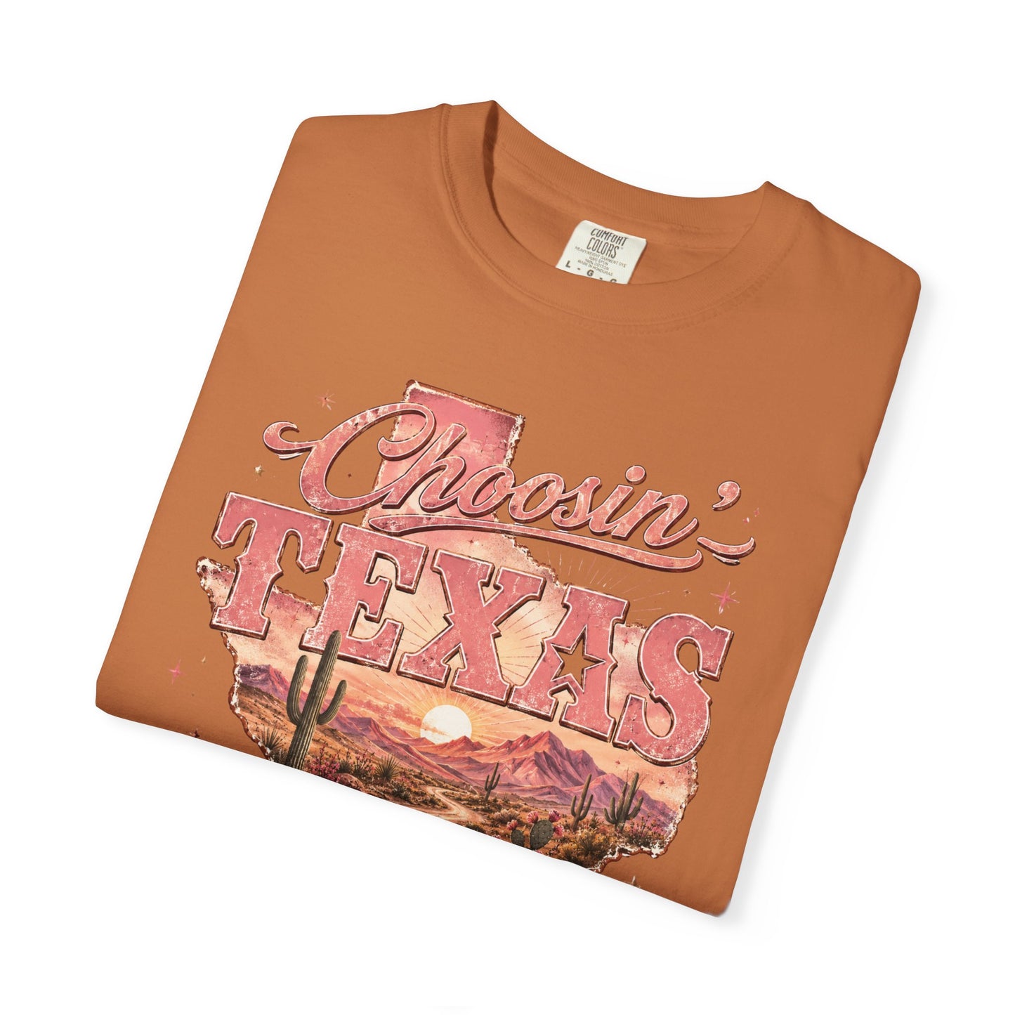 Chasin' Texas T-Shirt — Vintage Desert State Graphic Tee