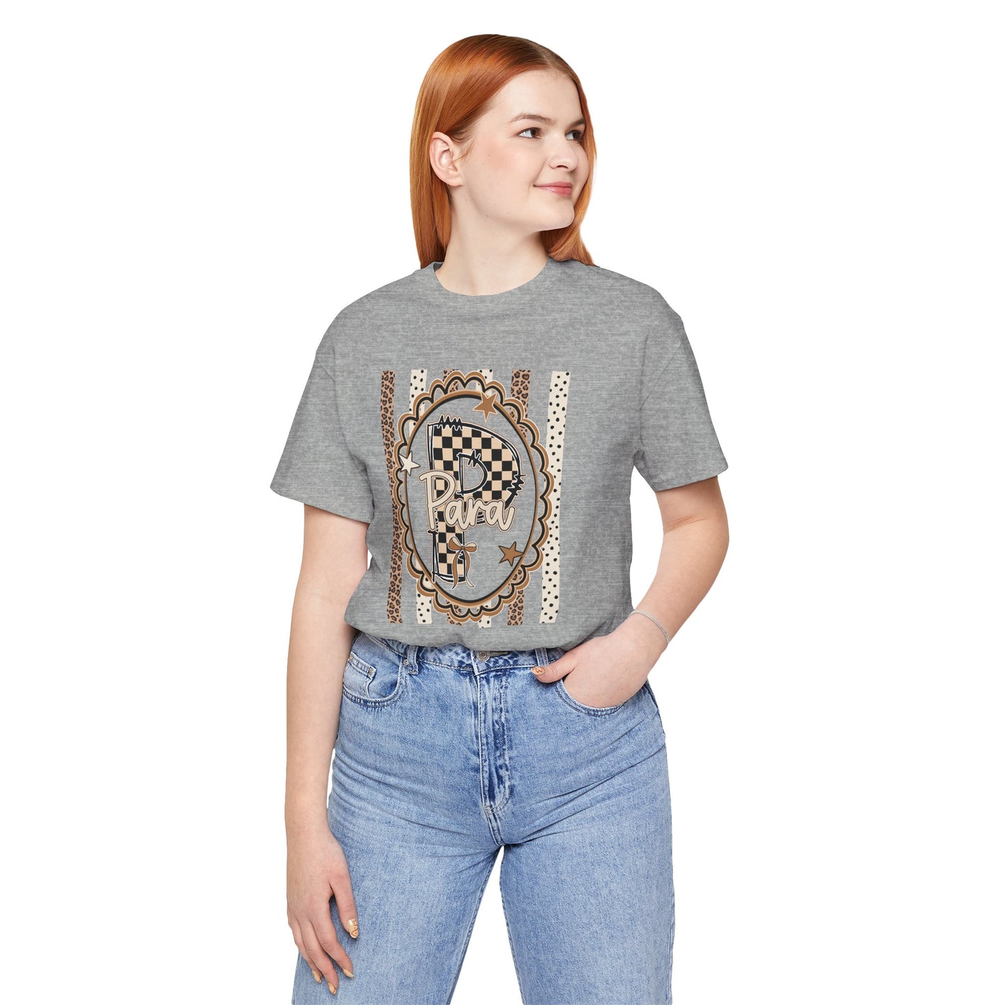 Retro Checkerboard Graphic Tee — Father’s Day Vintage Plaid Dad Shirt