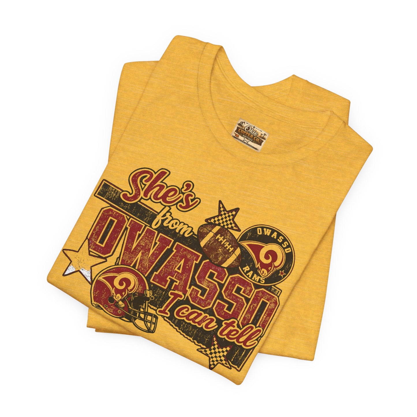 Owasso Pride T-Shirt – "She's from Owasso I can tell" Graphic Tee