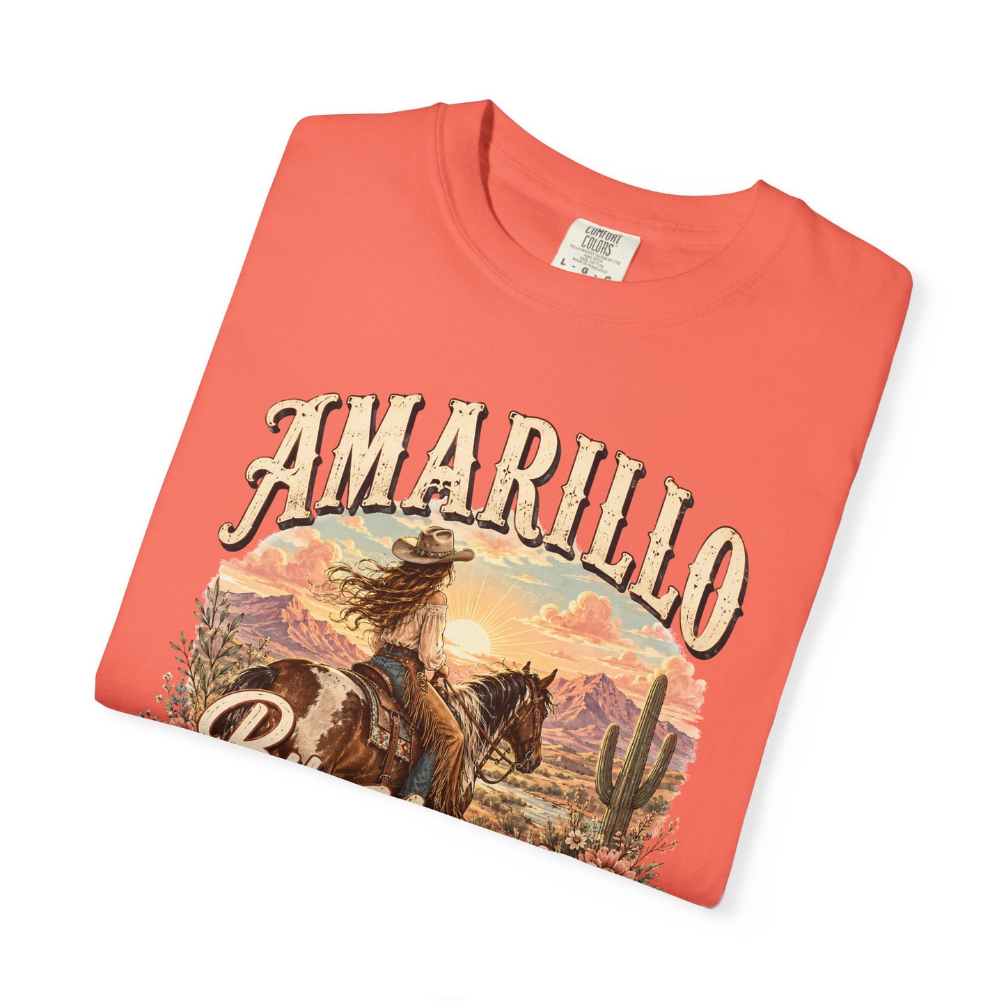 Amarillo By Morning Cowboy T-Shirt — Western Rodeo Graphic Tee